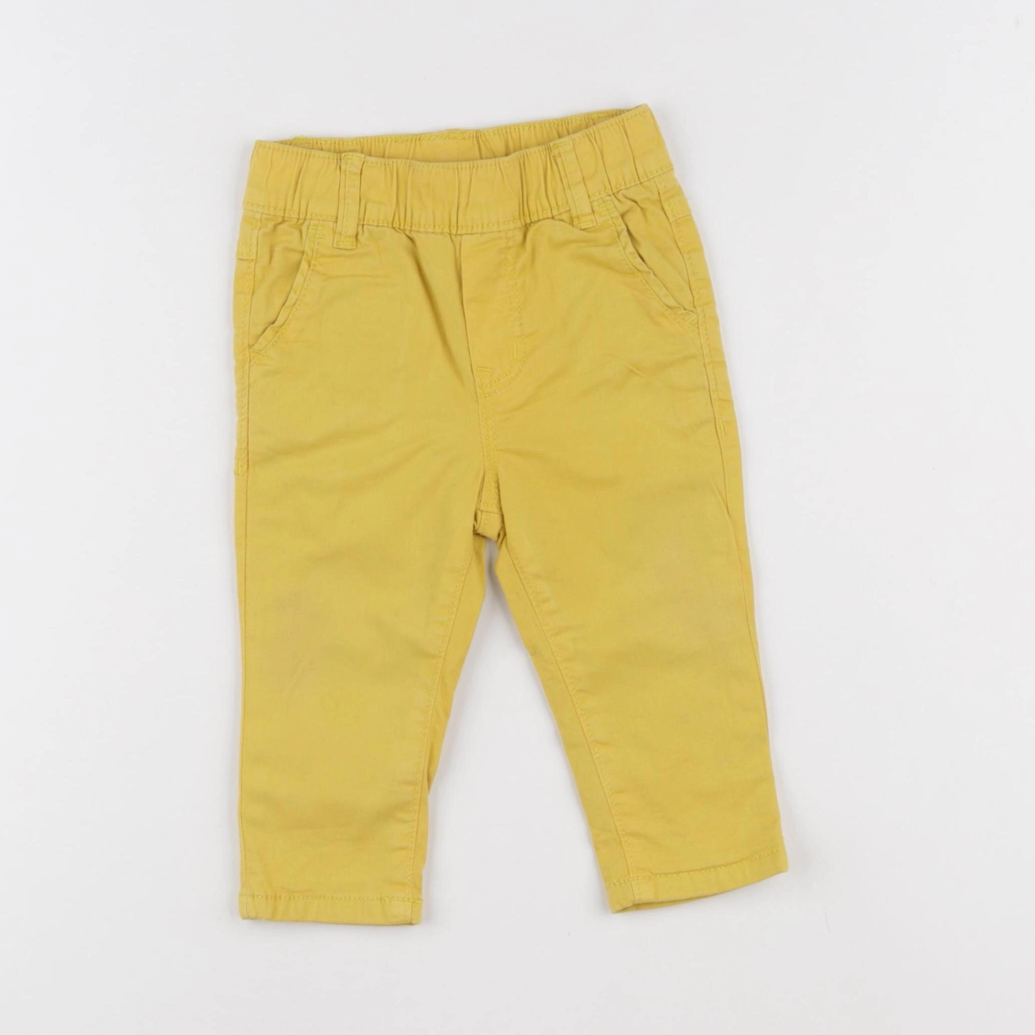 Catimini - pantalon jaune - 12 mois