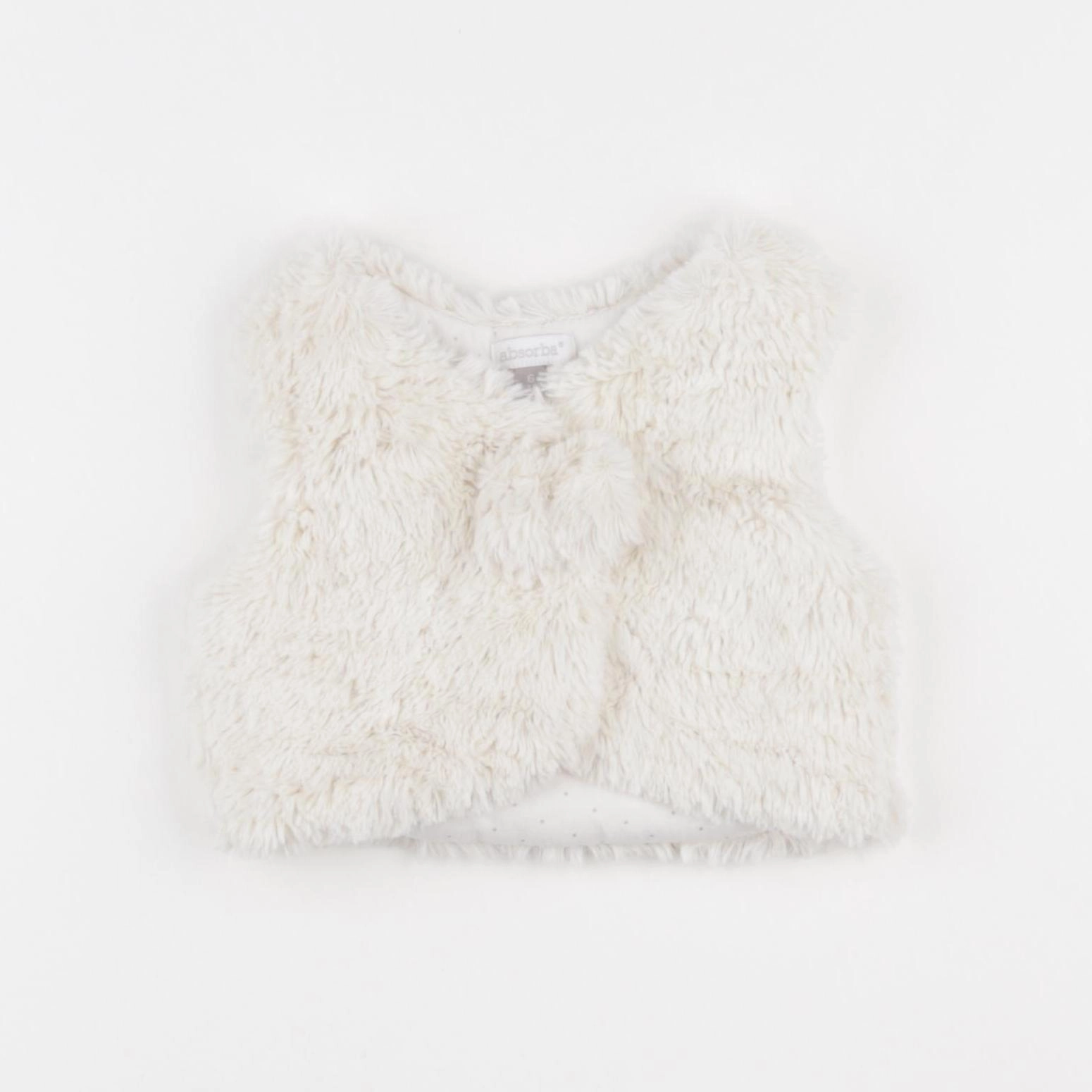 Absorba - gilet blanc - 6 mois