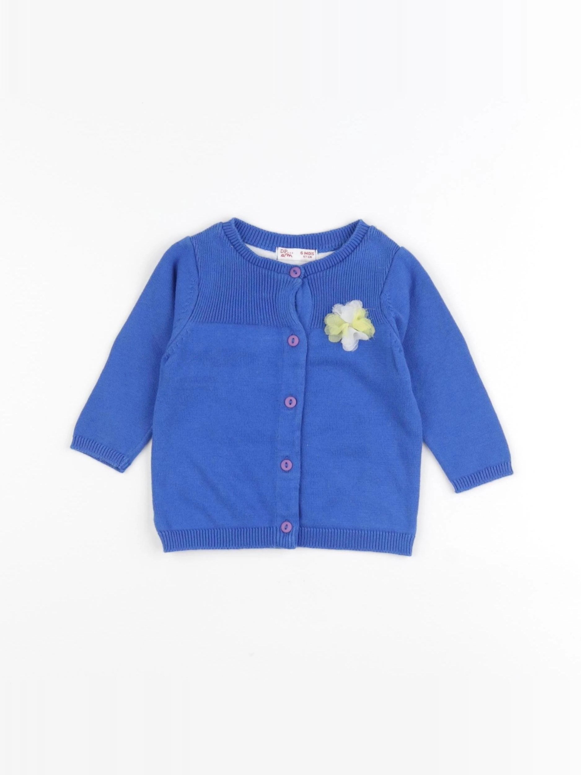 DPAM - gilet bleu - 6 mois