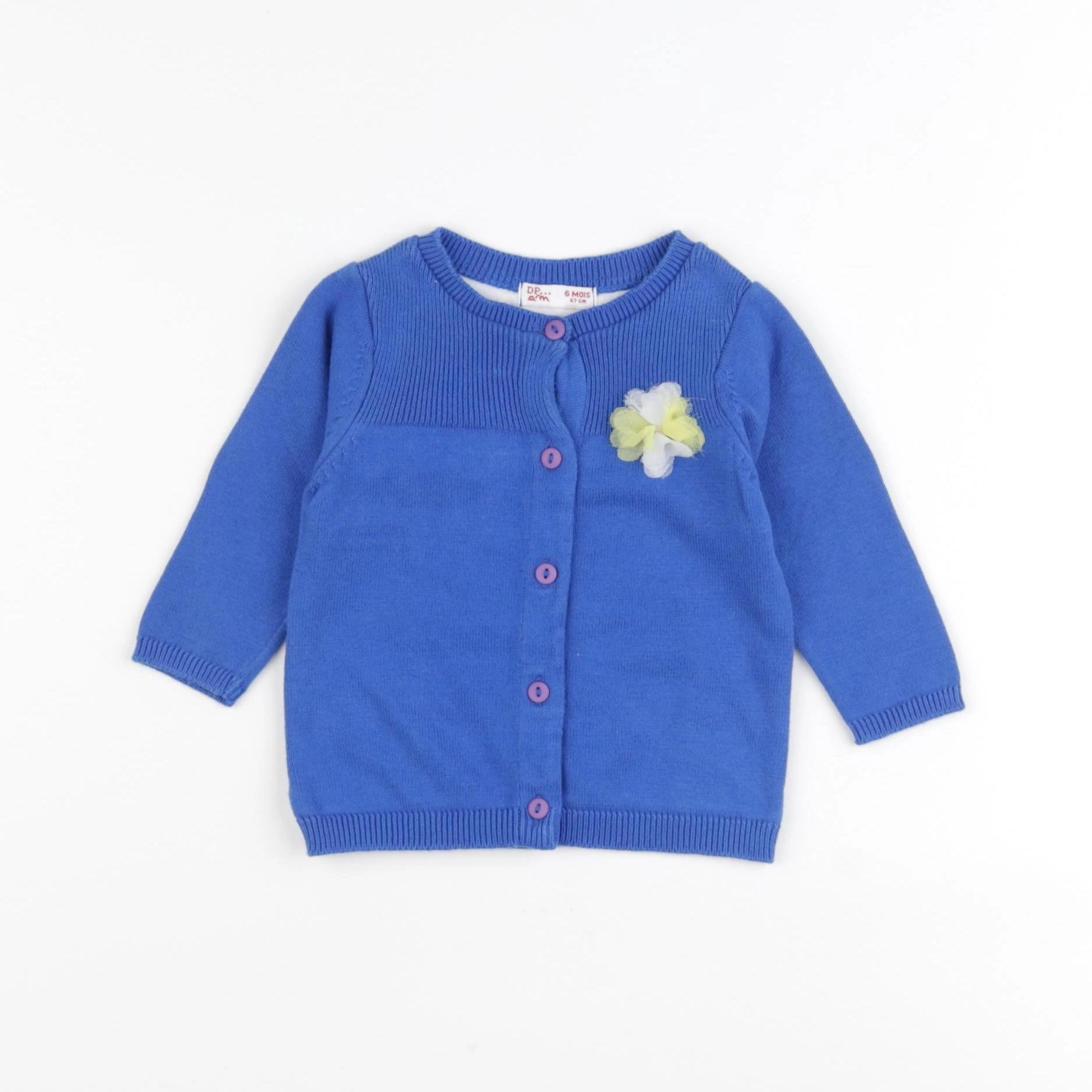 DPAM - gilet bleu - 6 mois