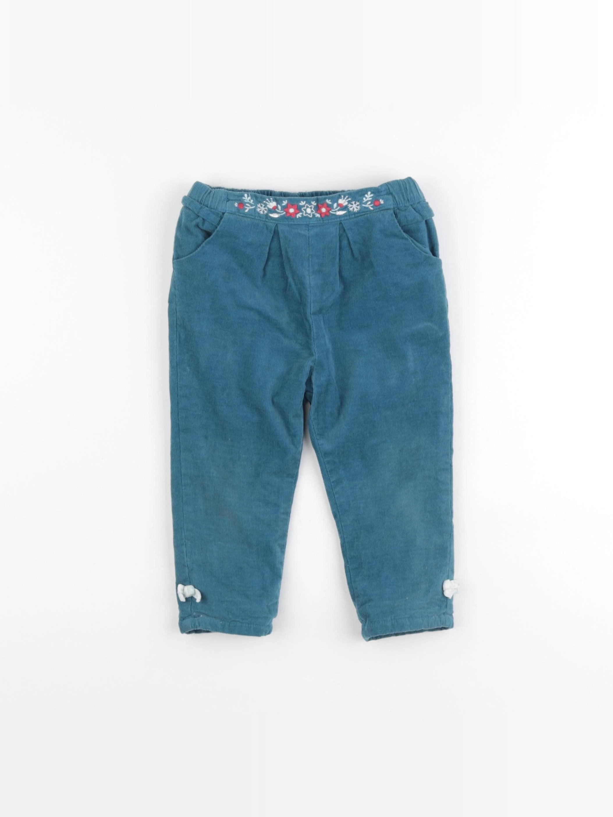 Sergent Major - pantalon doublé bleu - 18 mois