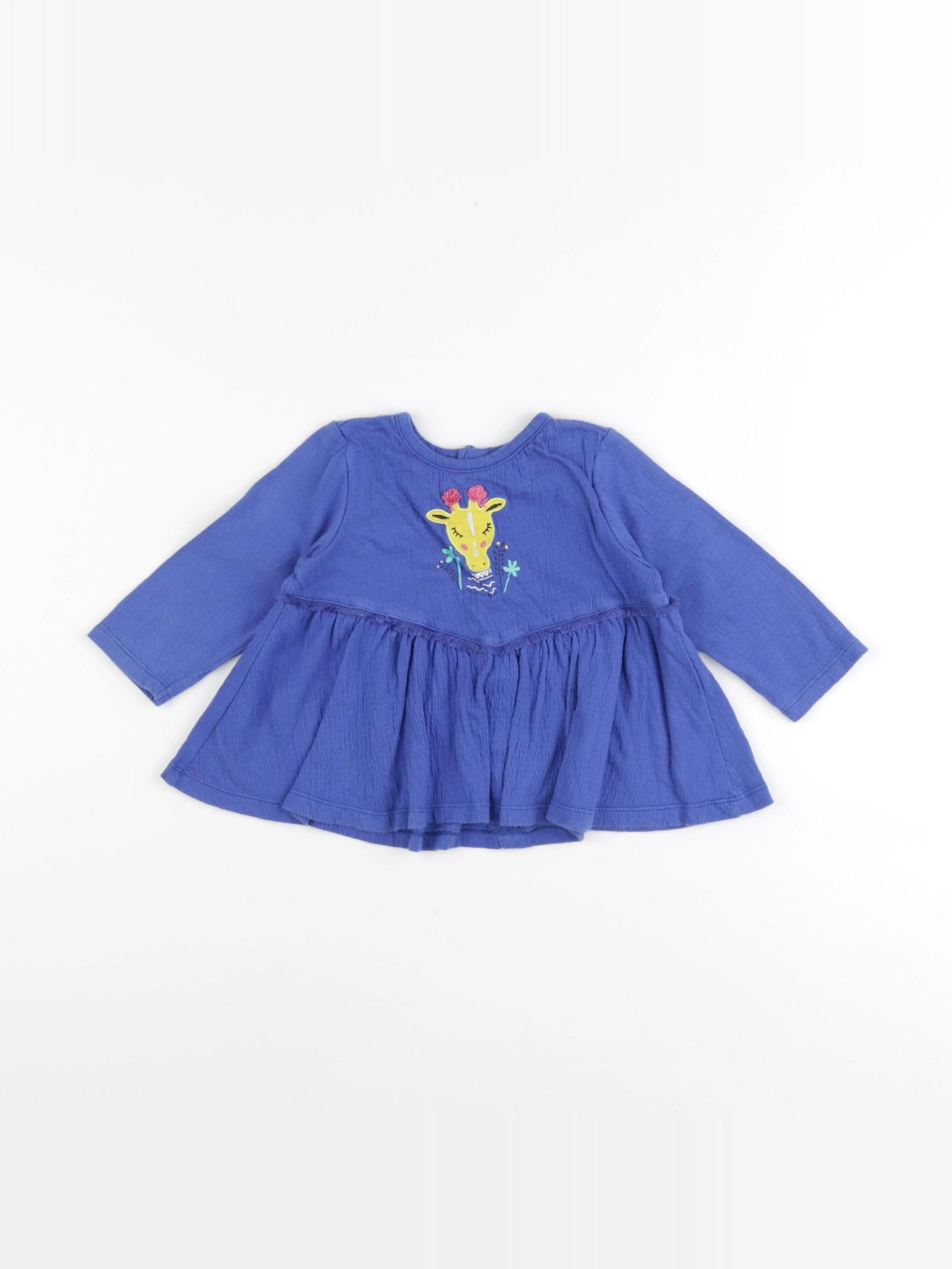 Catimini - tee-shirt bleu - 9 mois