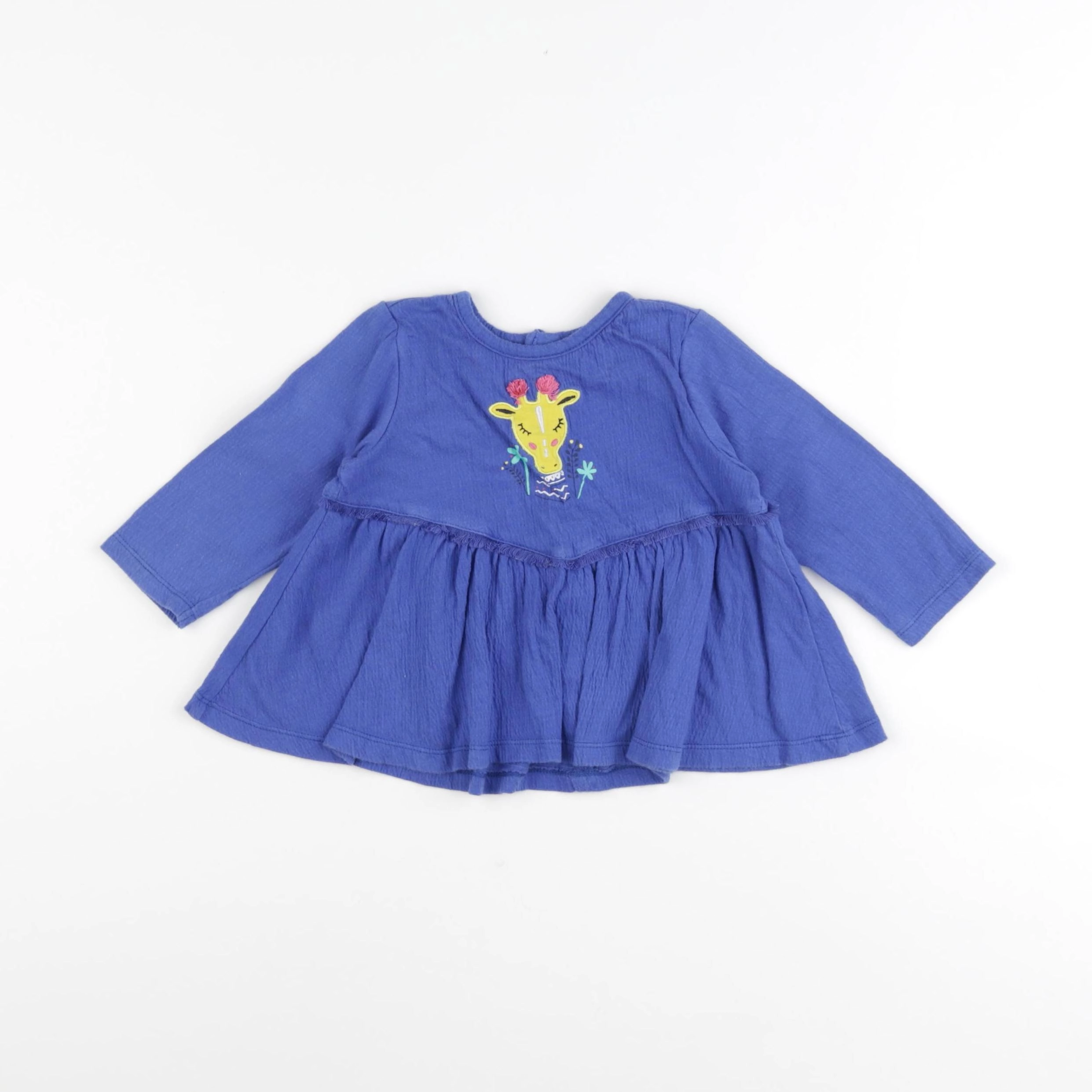 Catimini - tee-shirt bleu - 9 mois