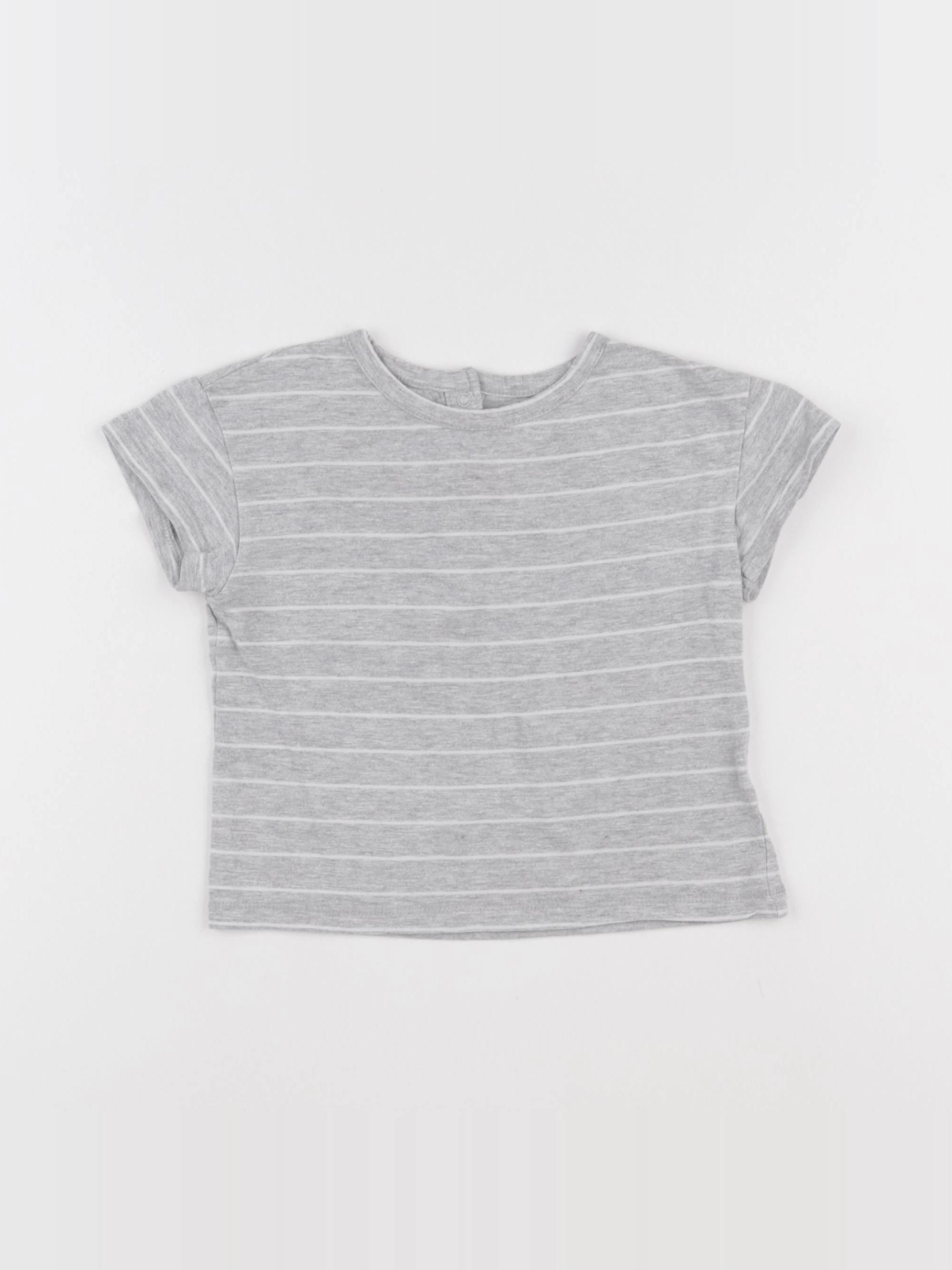 Vertbaudet - tee-shirt gris - 24 mois
