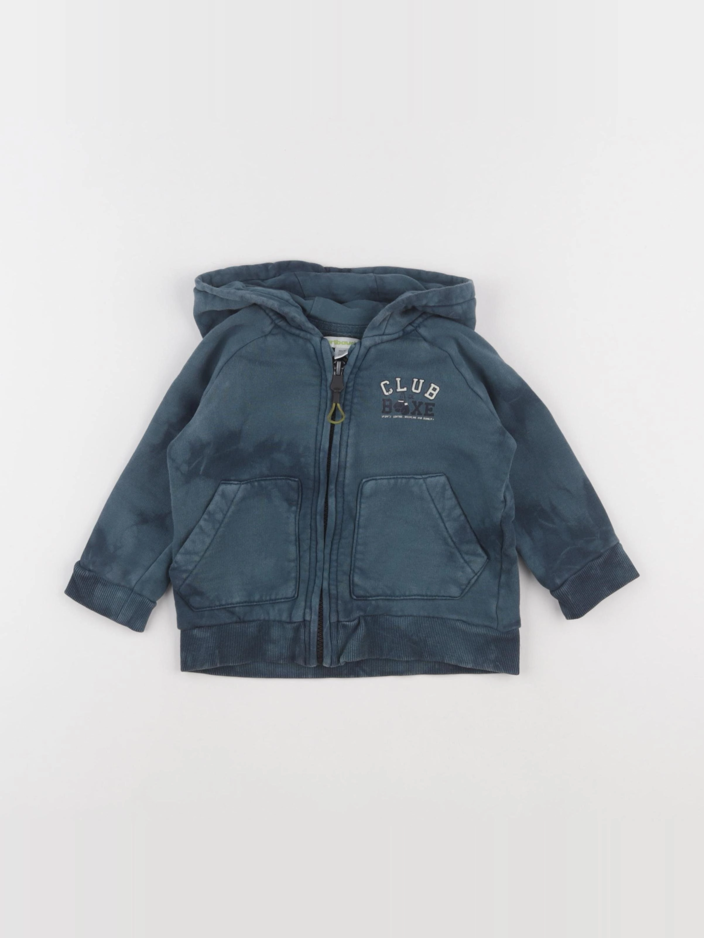 Vertbaudet - sweat bleu - 2 ans