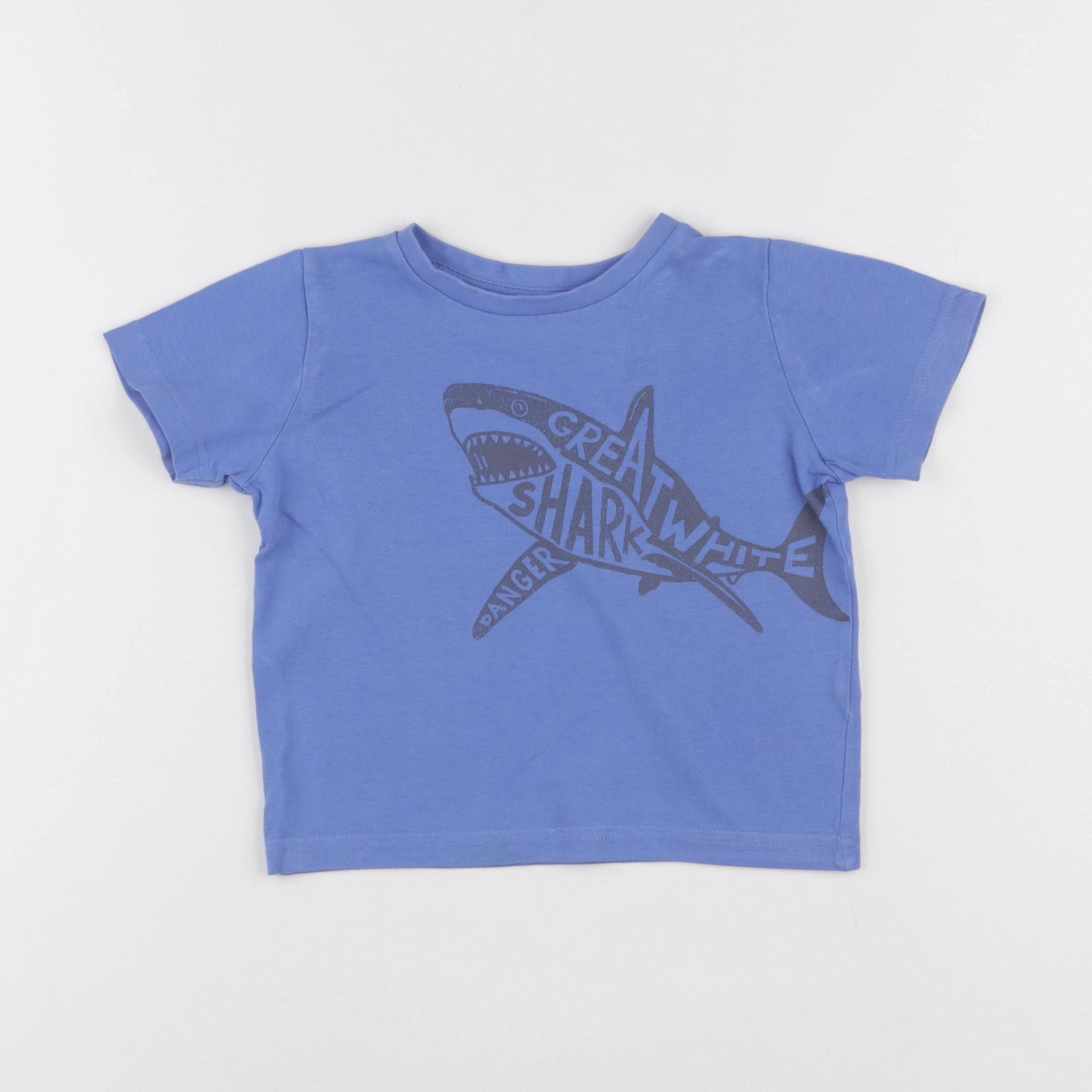 Vertbaudet - tee-shirt bleu - 3 ans