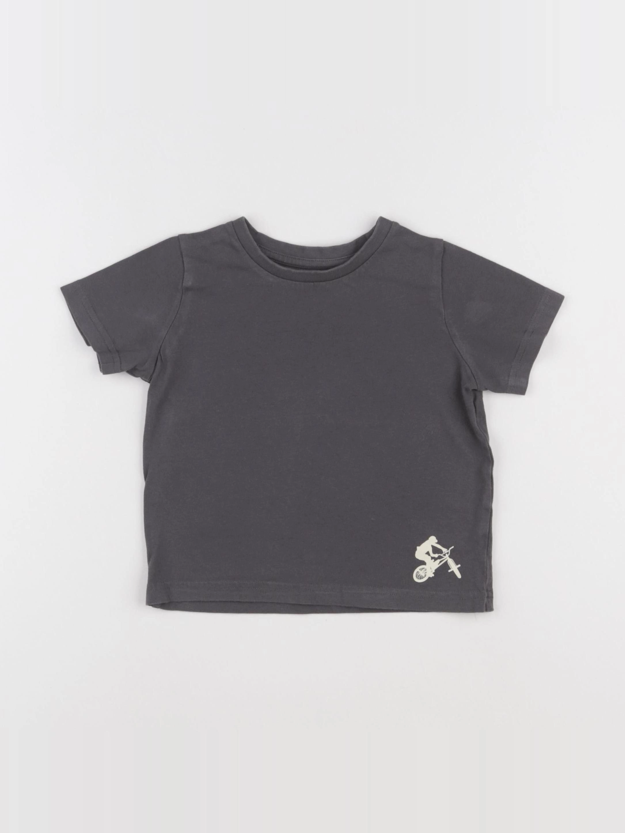 Vertbaudet - tee-shirt gris - 3 ans