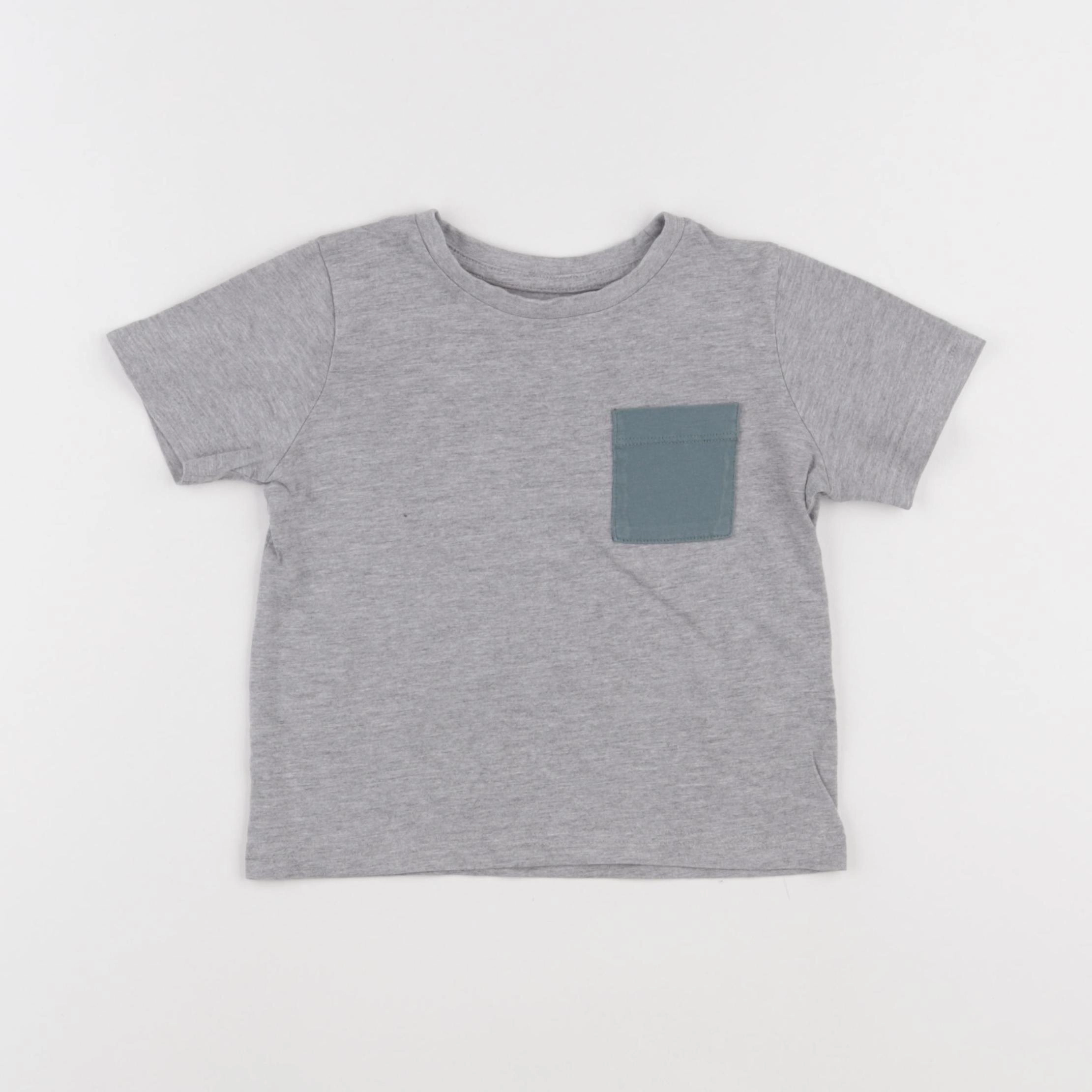 Vertbaudet - tee-shirt gris - 3 ans