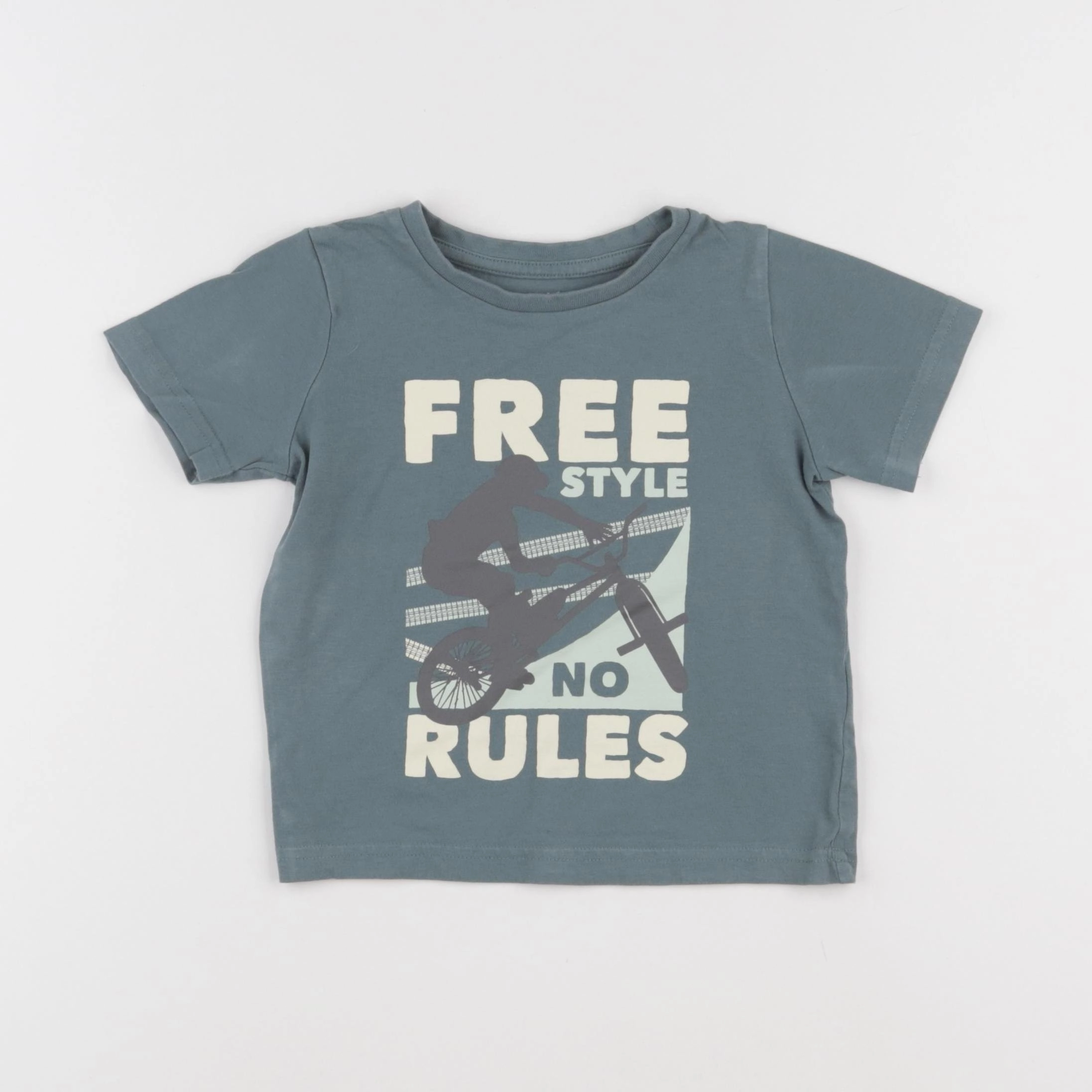 Vertbaudet - tee-shirt vert - 3 ans