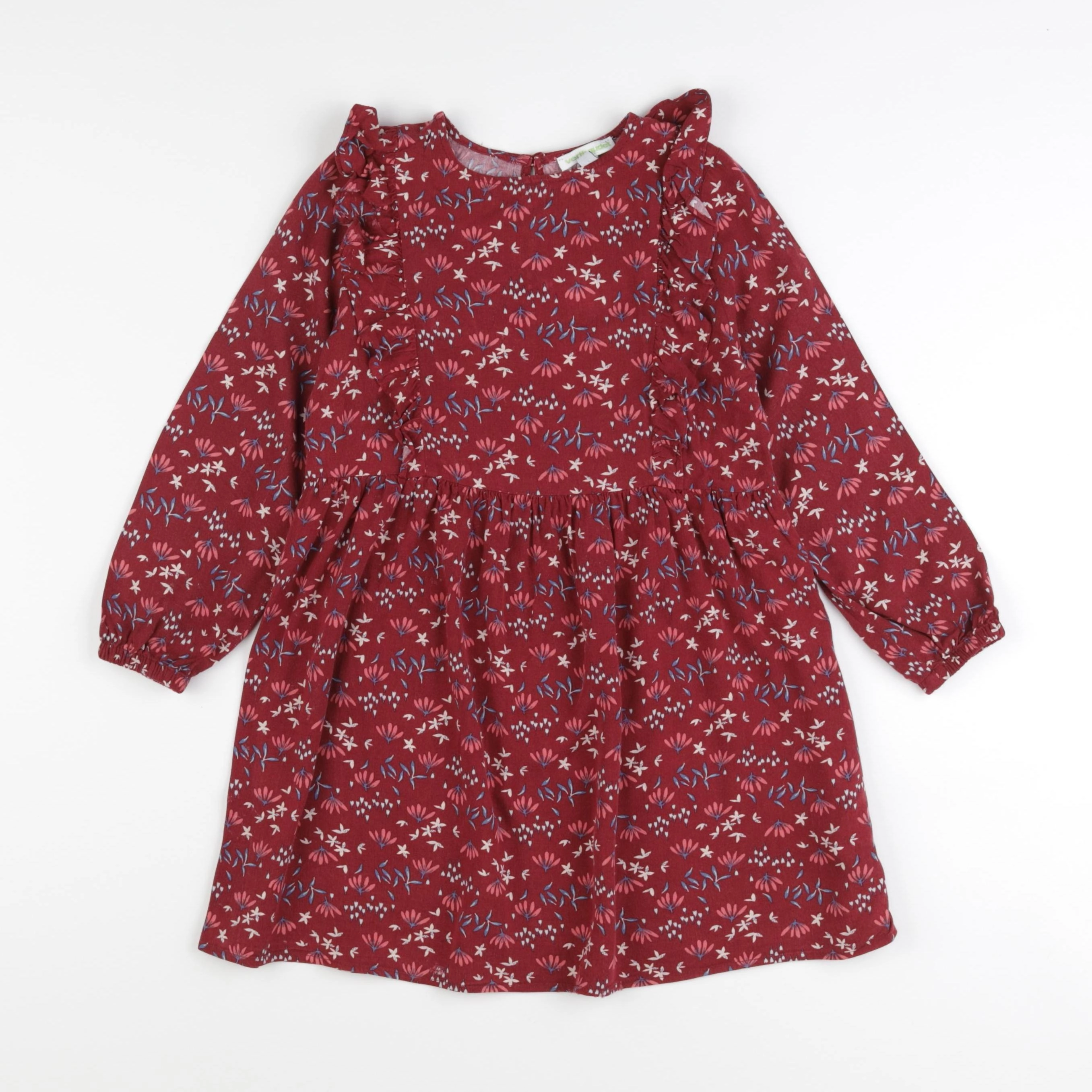 Vertbaudet - robe rouge - 6 ans