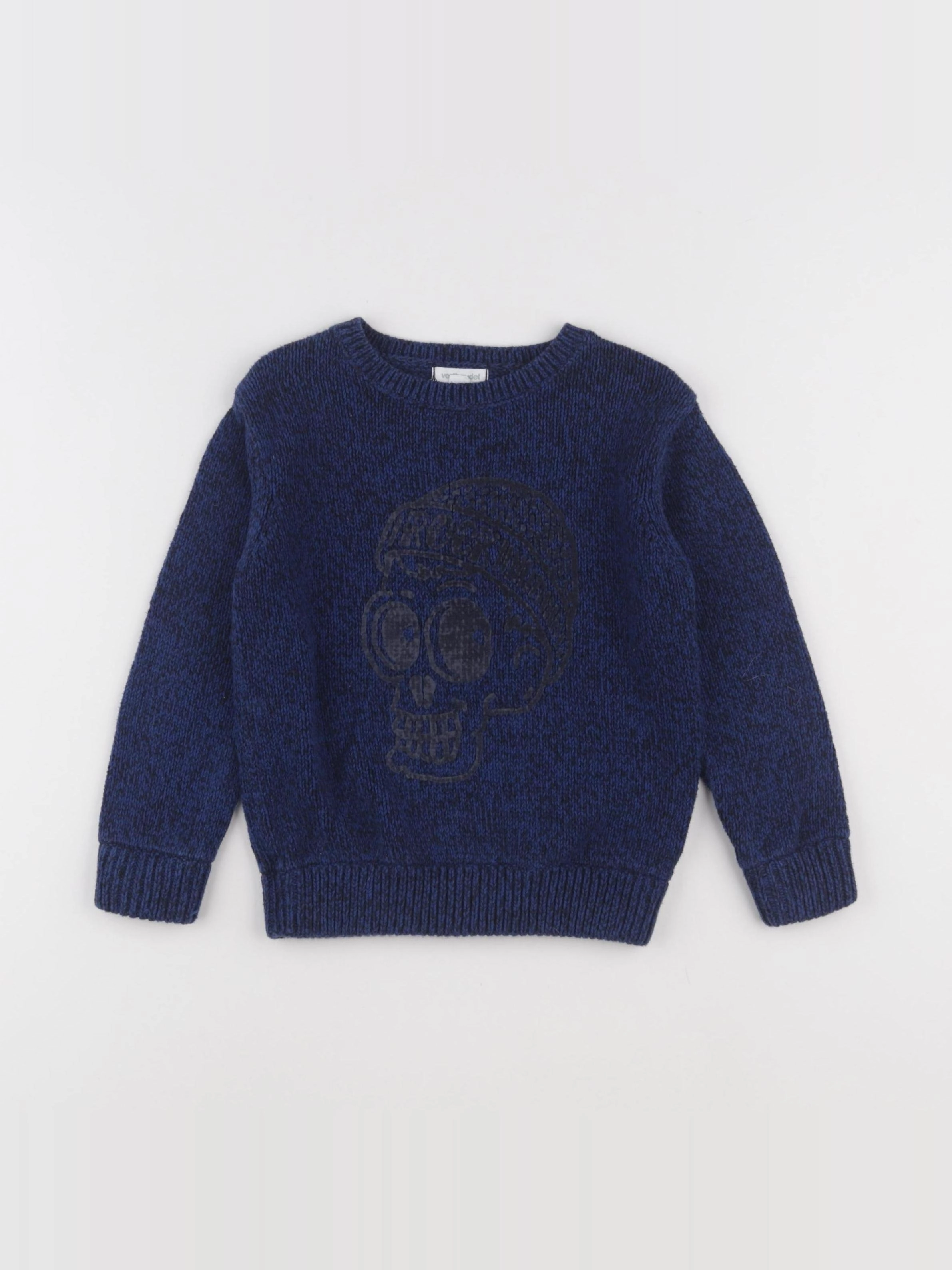 Vertbaudet - pull bleu - 4 ans