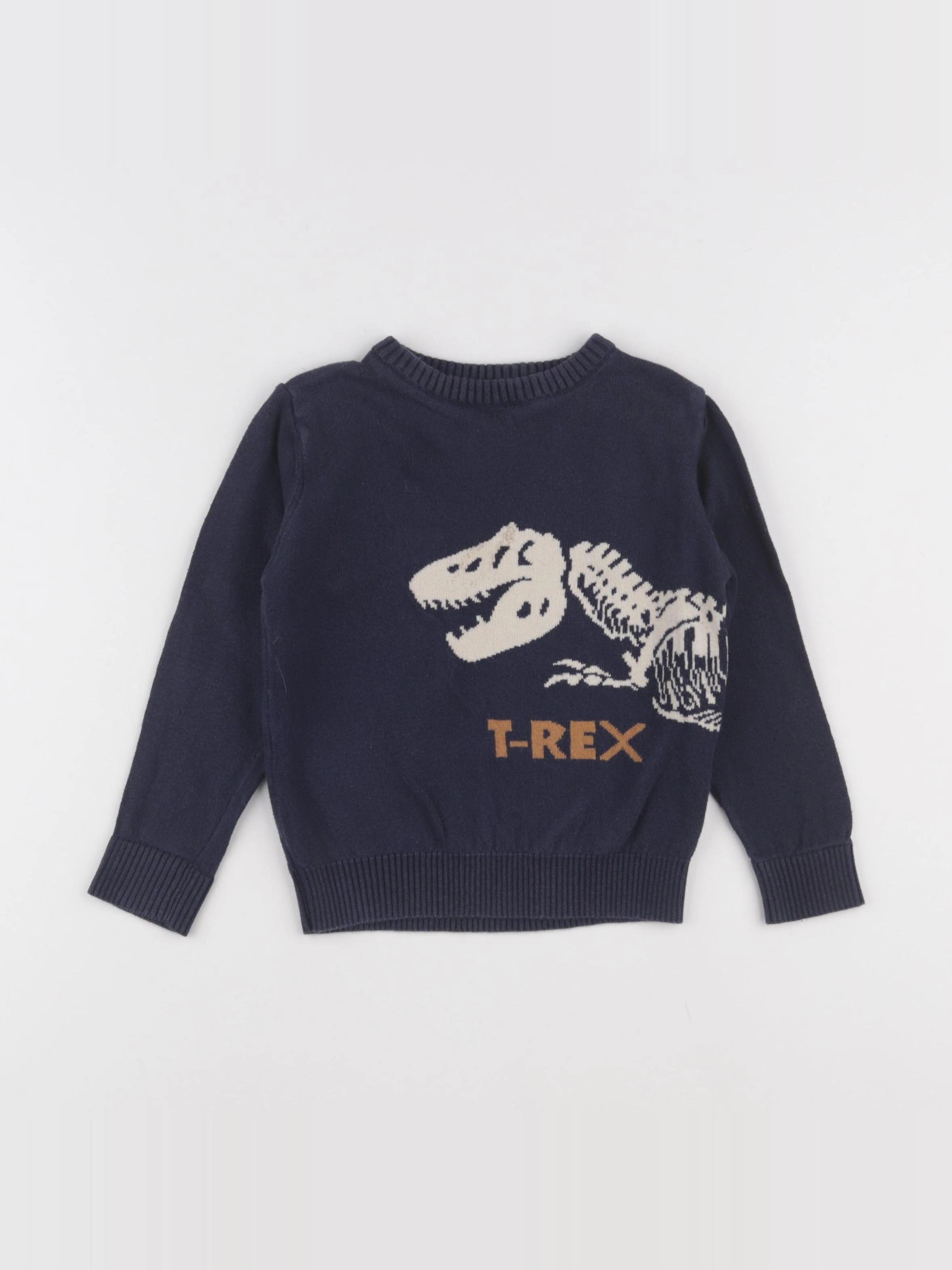 Vertbaudet - pull bleu - 4 ans