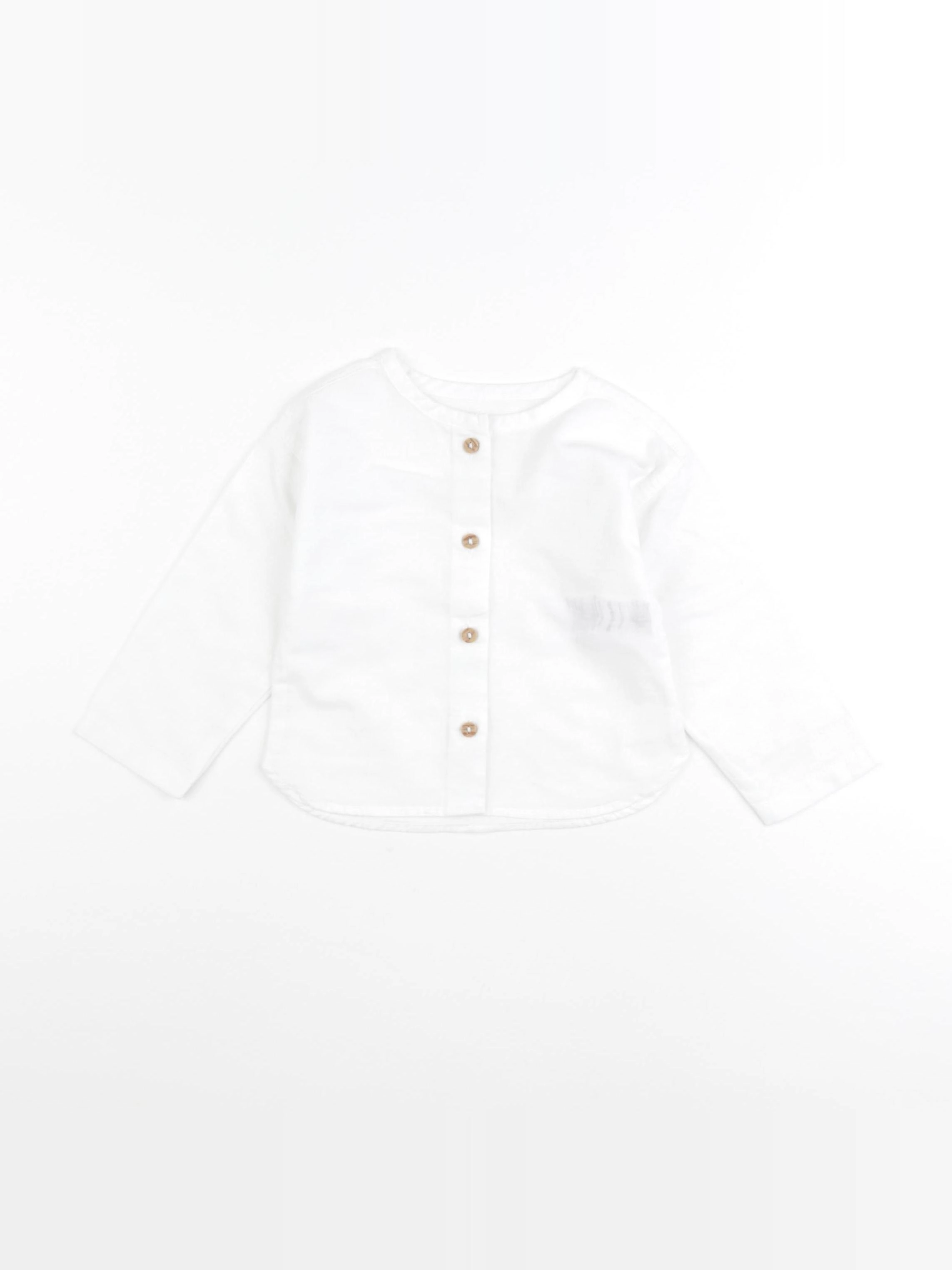 Vertbaudet - chemise blanc - 9 mois