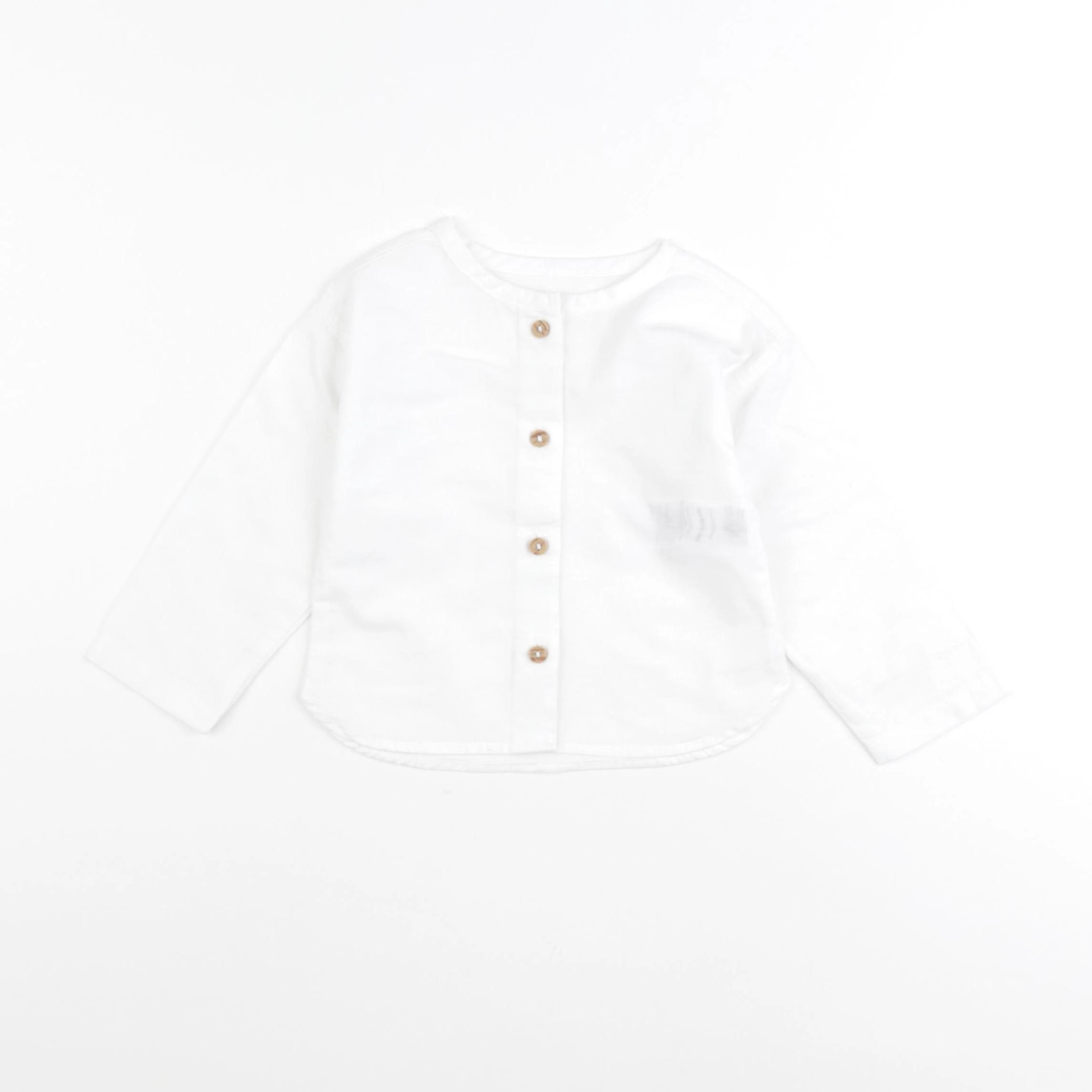 Vertbaudet - chemise blanc - 9 mois