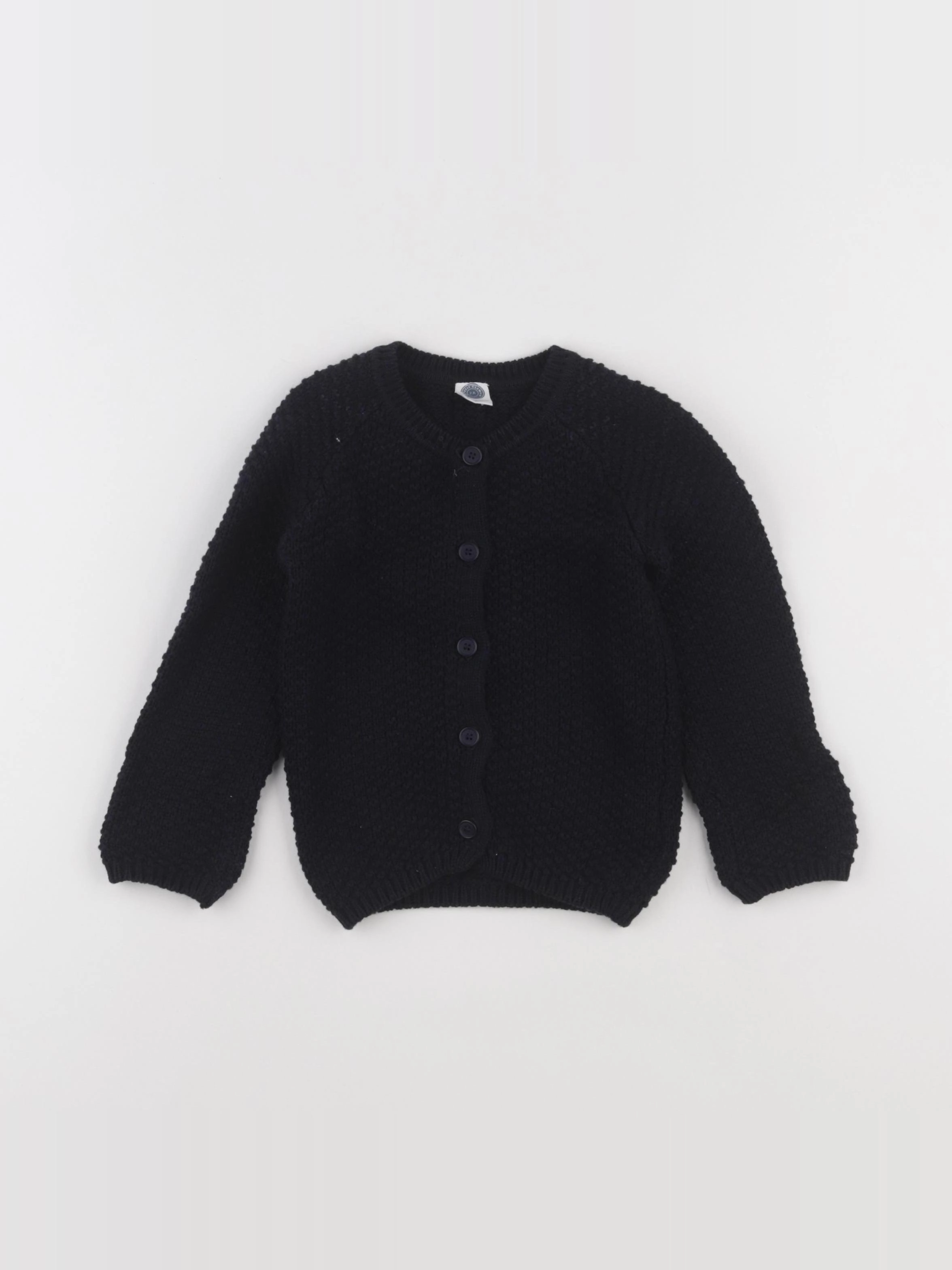 Le Petit Germain - gilet bleu - 2 ans