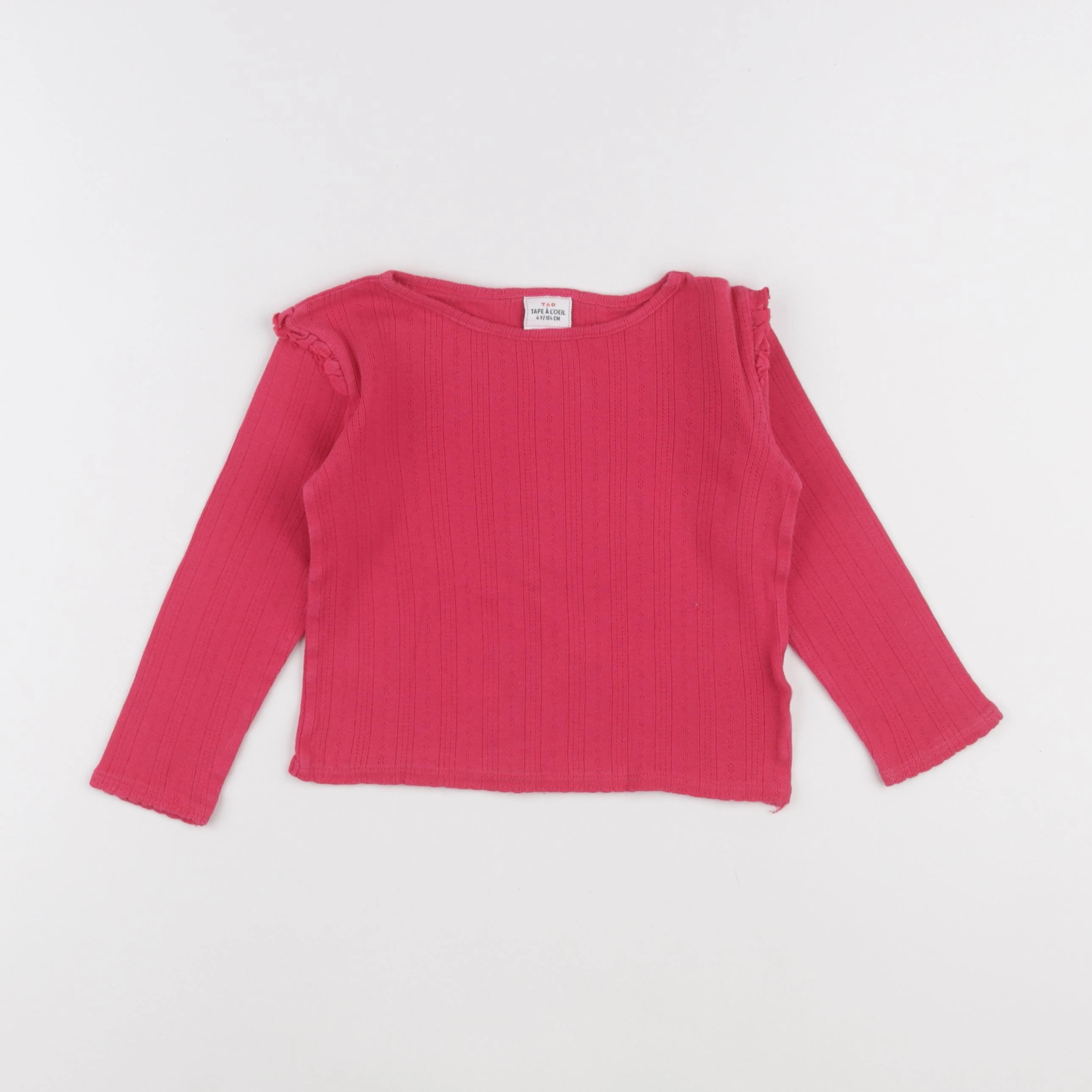 Tape à l'oeil - tee-shirt rose - 4 ans