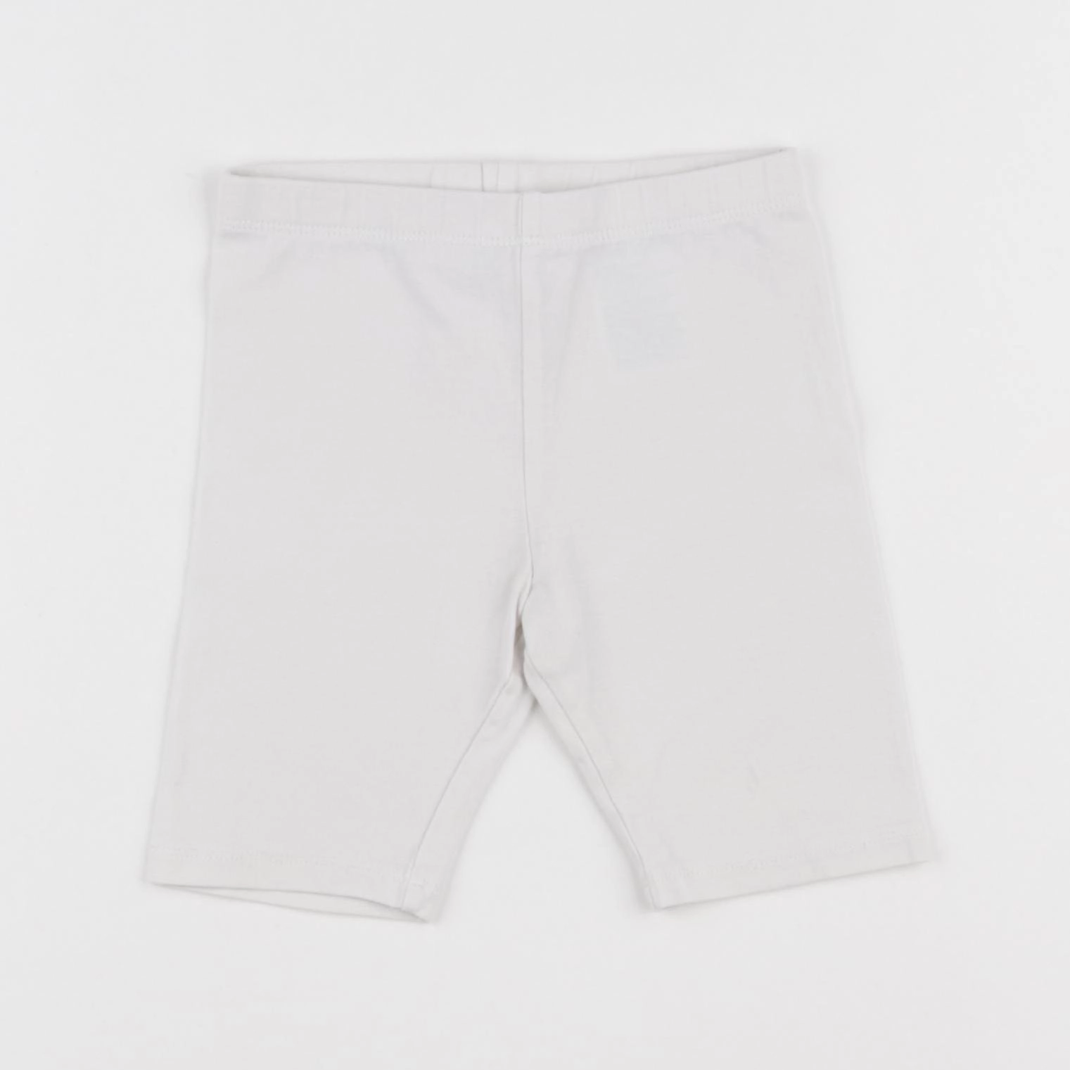 H&M - legging court blanc - 3/4 ans