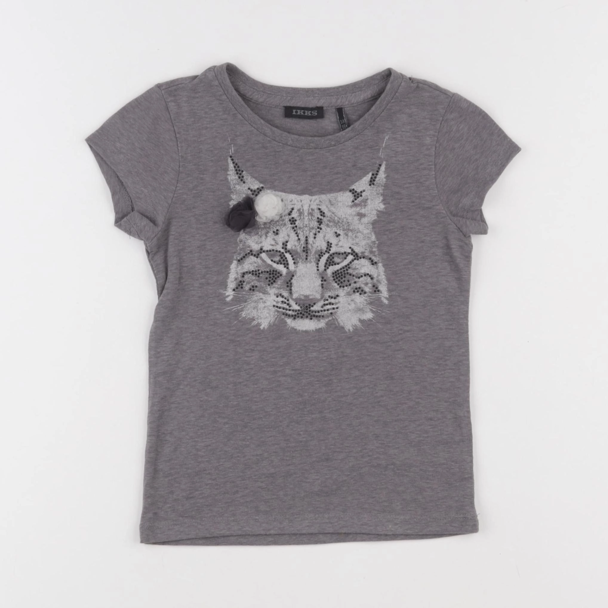 IKKS - tee-shirt gris - 3 ans