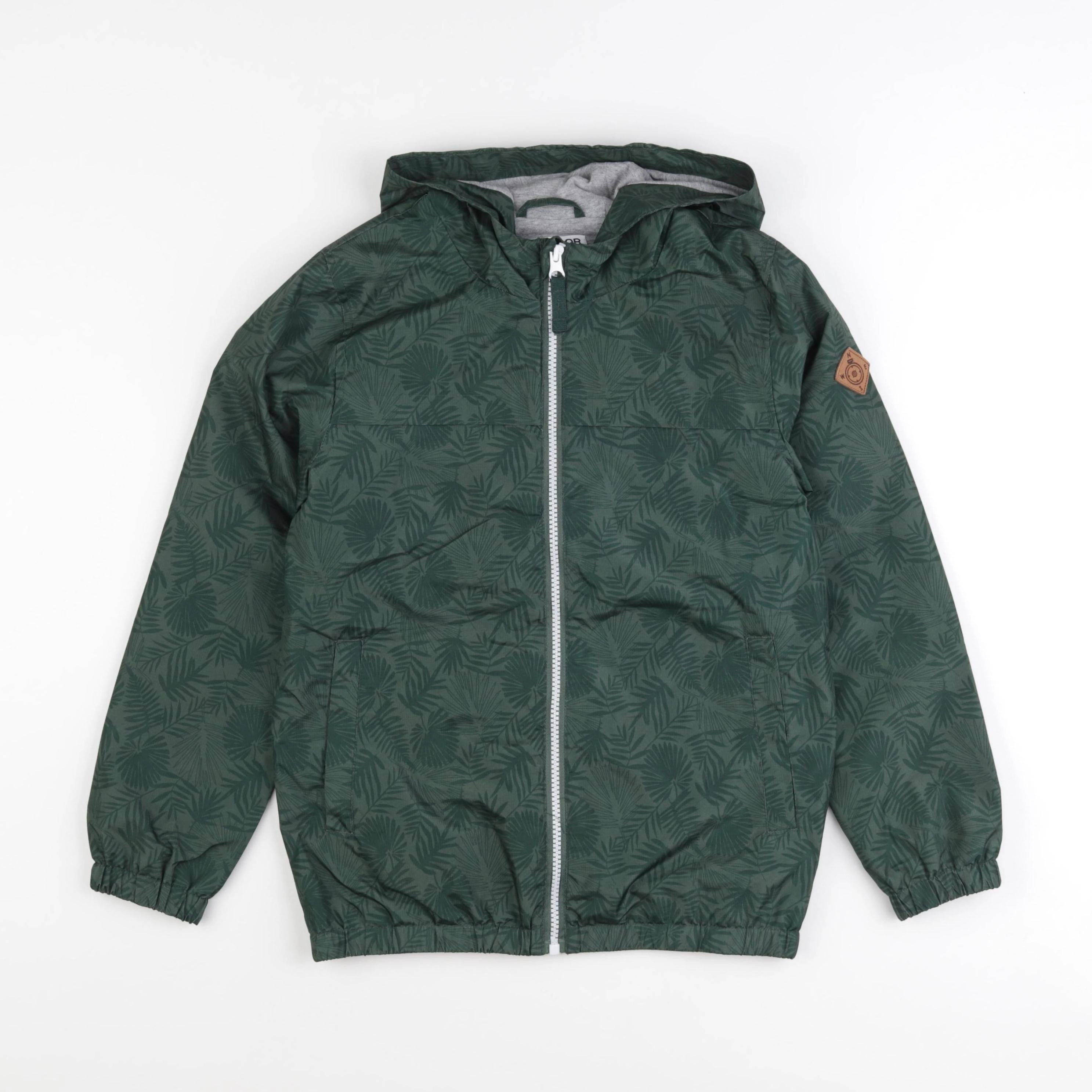 Vertbaudet - veste vert - 10 ans