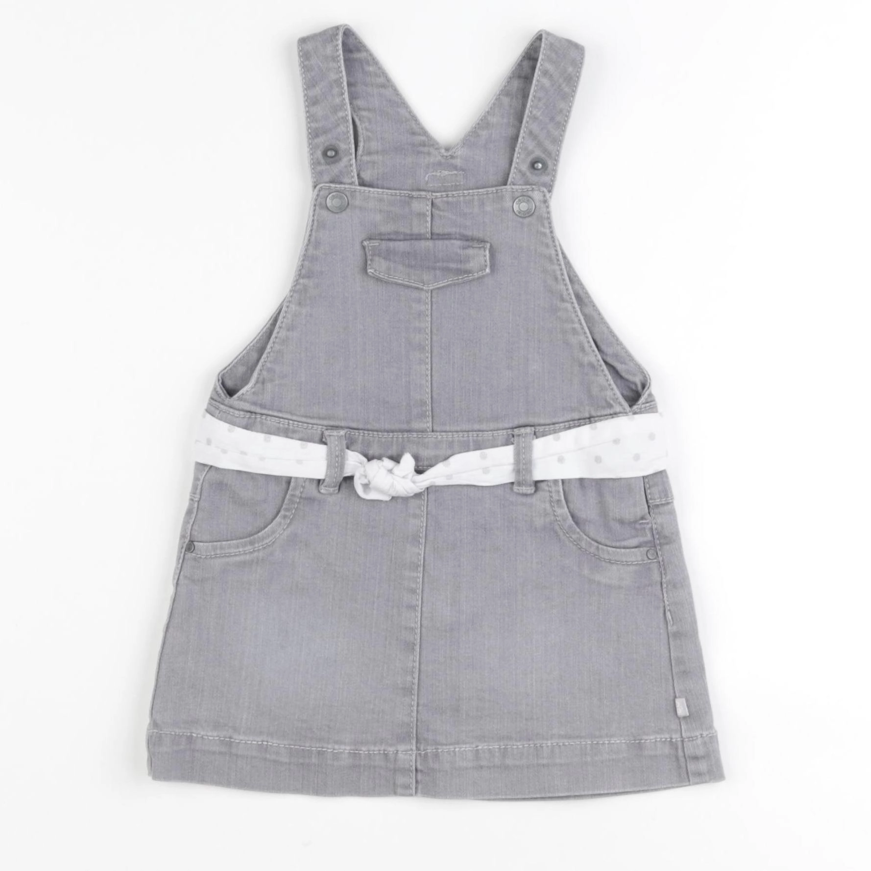 Obaïbi - robe gris - 12 mois