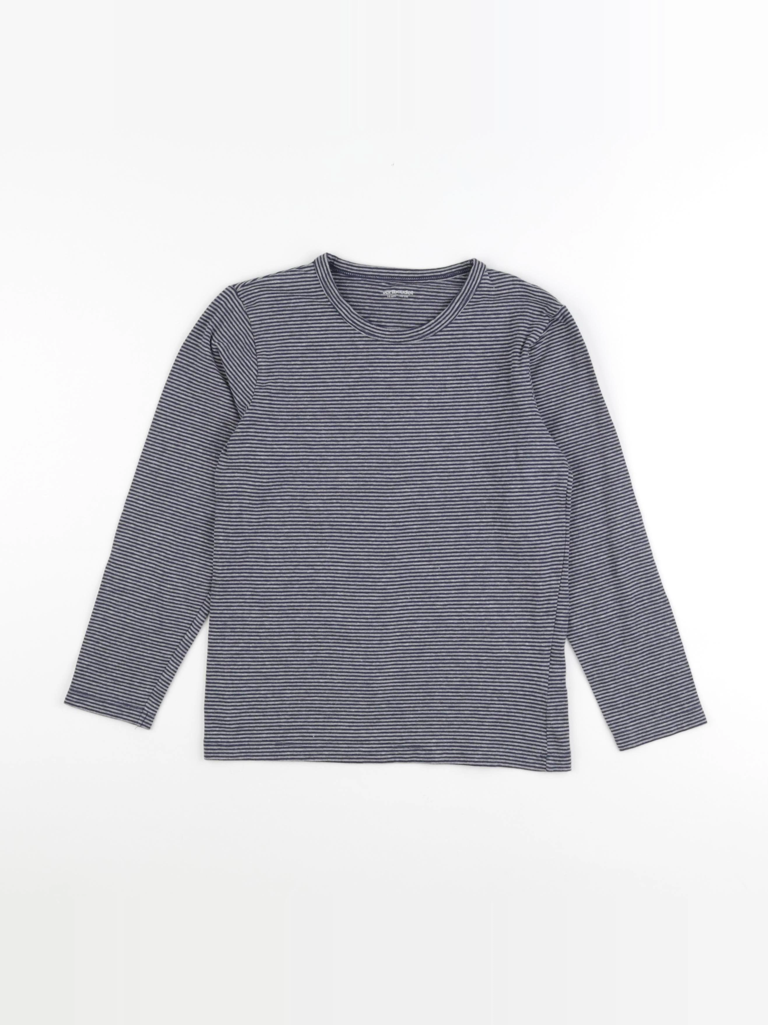 Vertbaudet - tee-shirt bleu - 10 ans