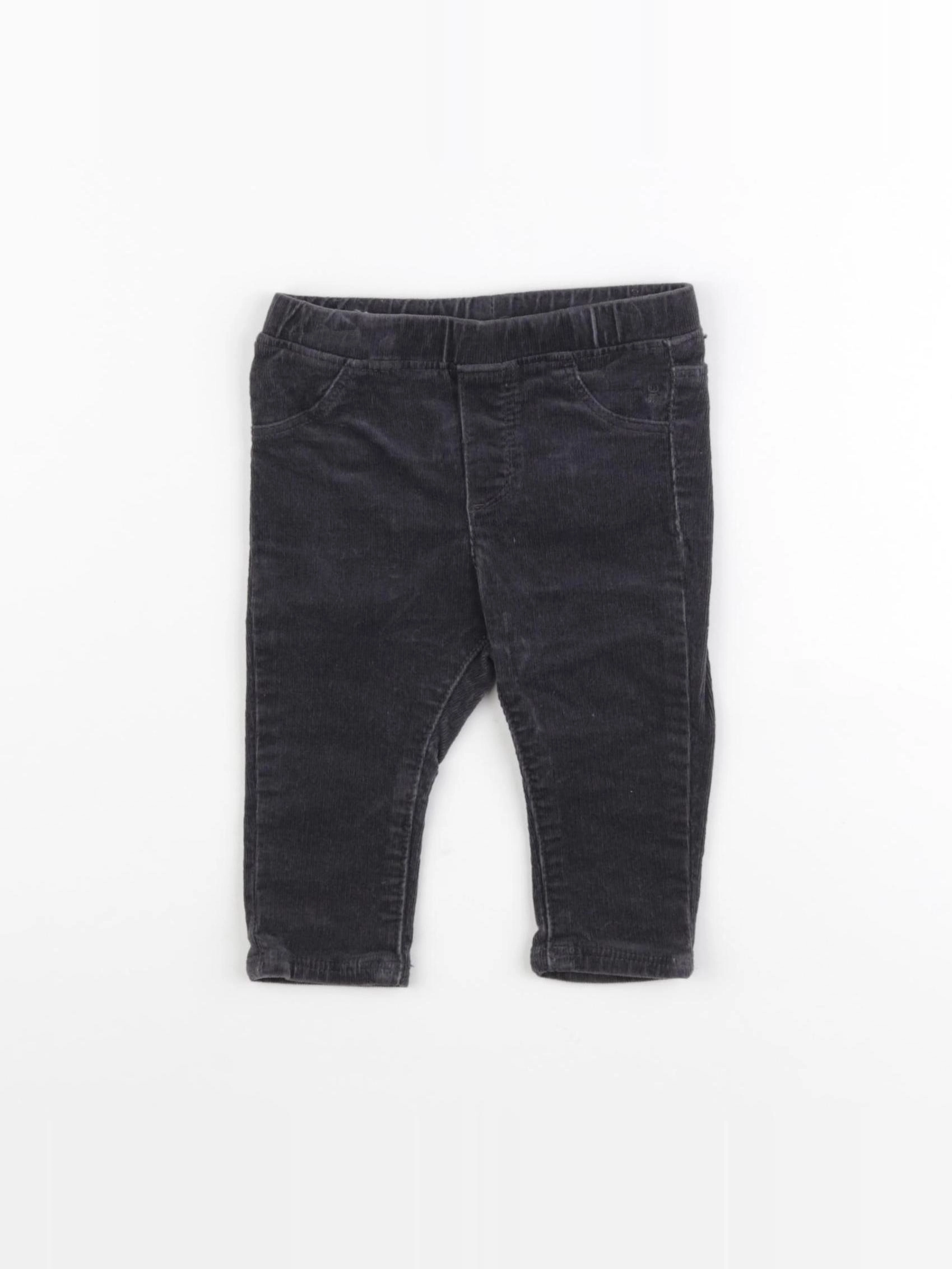 Obaïbi - jegging velours - 6 mois