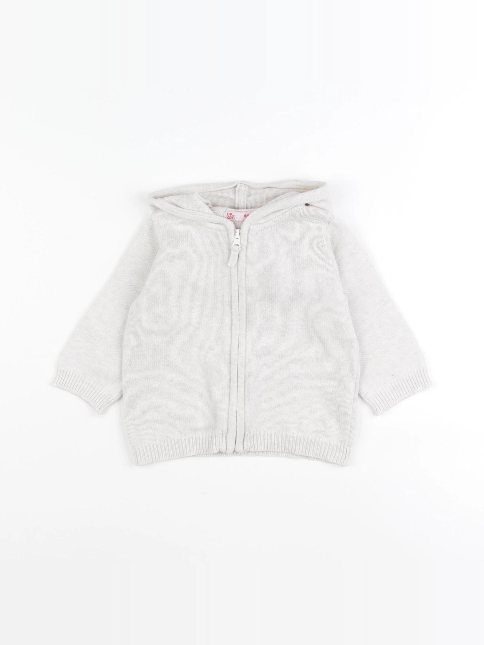 DPAM - gilet beige - 6 mois