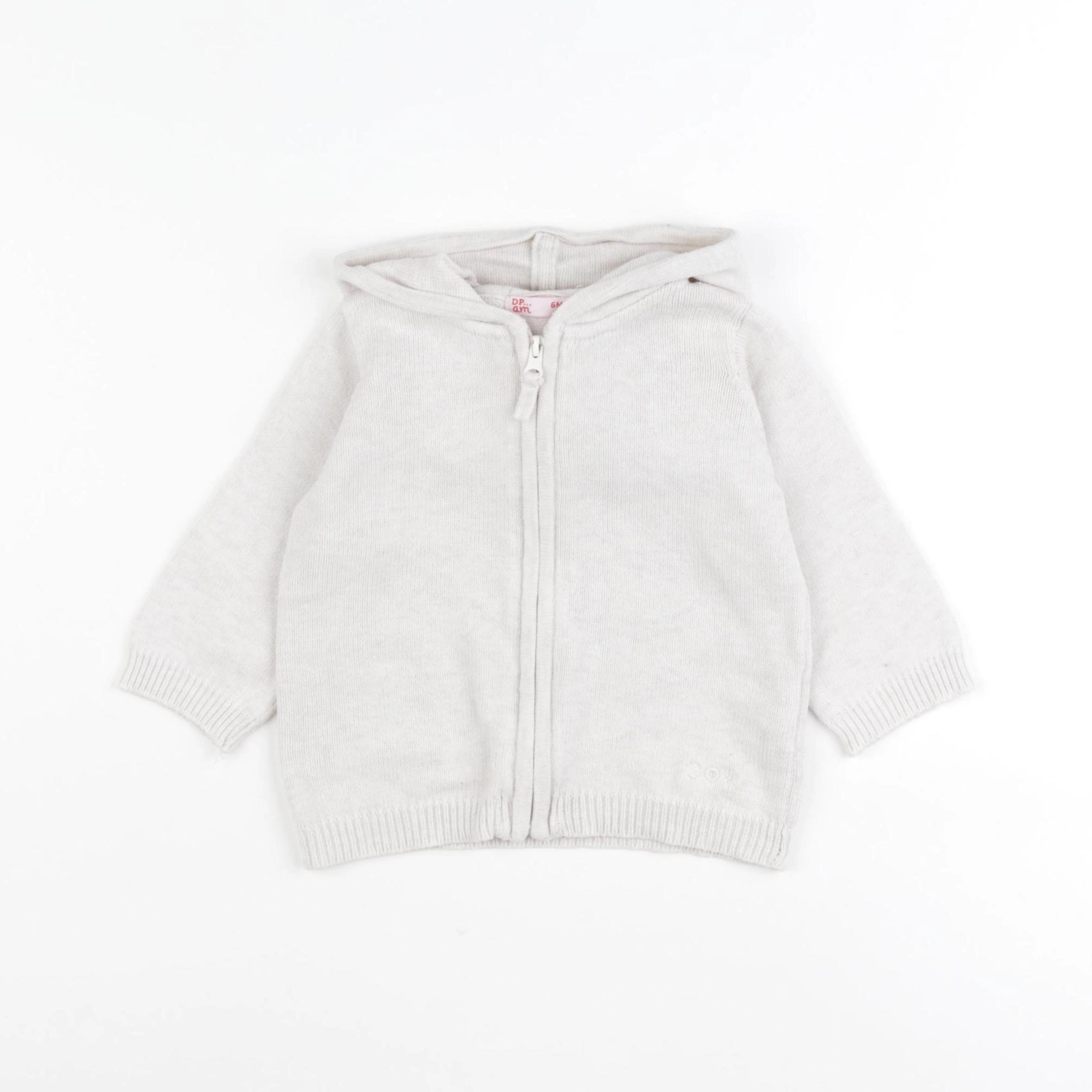 DPAM - gilet beige - 6 mois