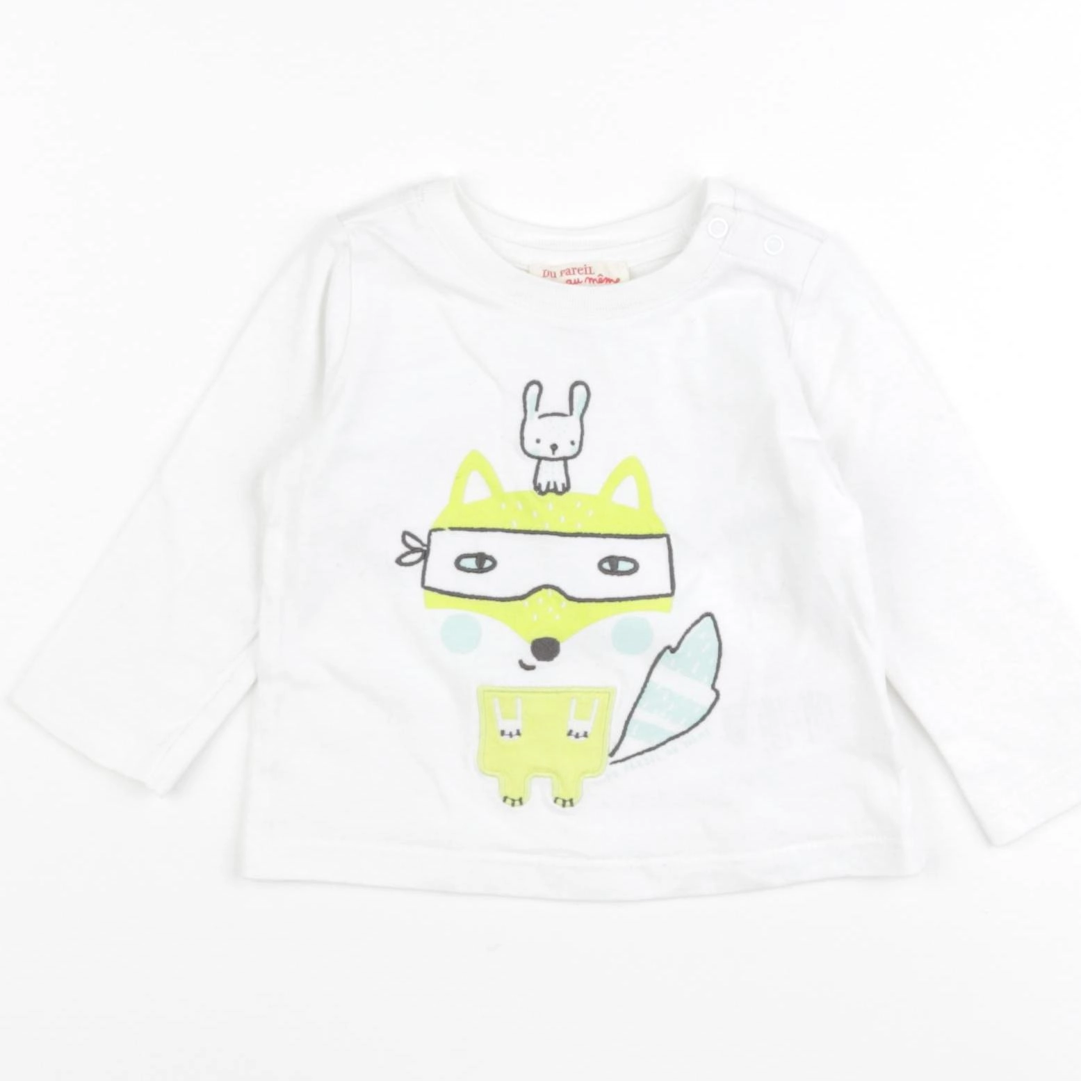 DPAM - tee-shirt blanc - 6 mois