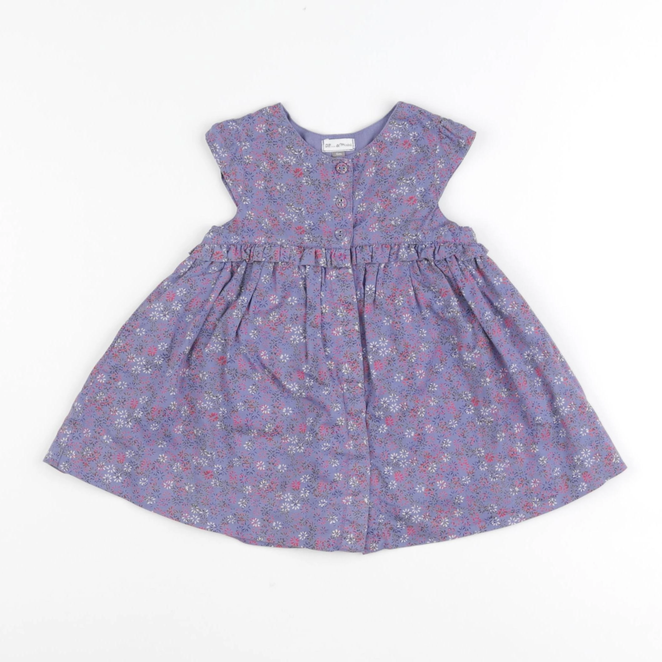 DPAM - robe violet - 6 mois