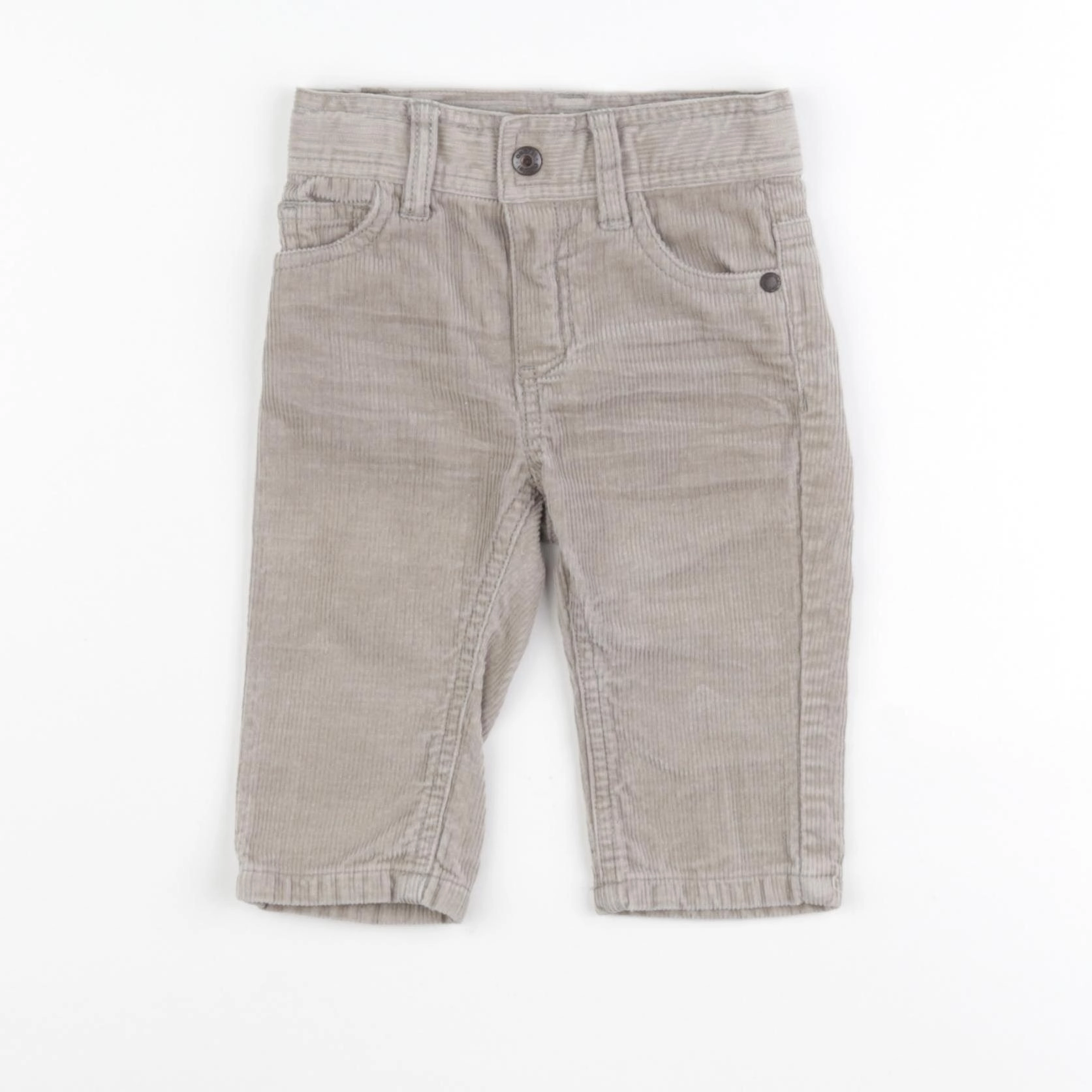 Obaïbi - pantalon gris - 6 mois