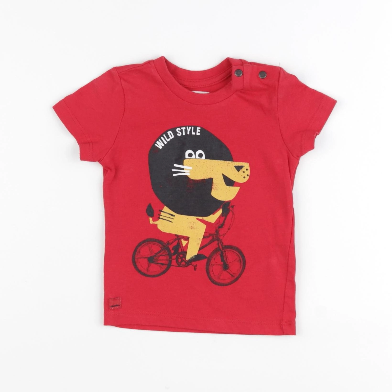Catimini - tee-shirt rouge - 6 mois