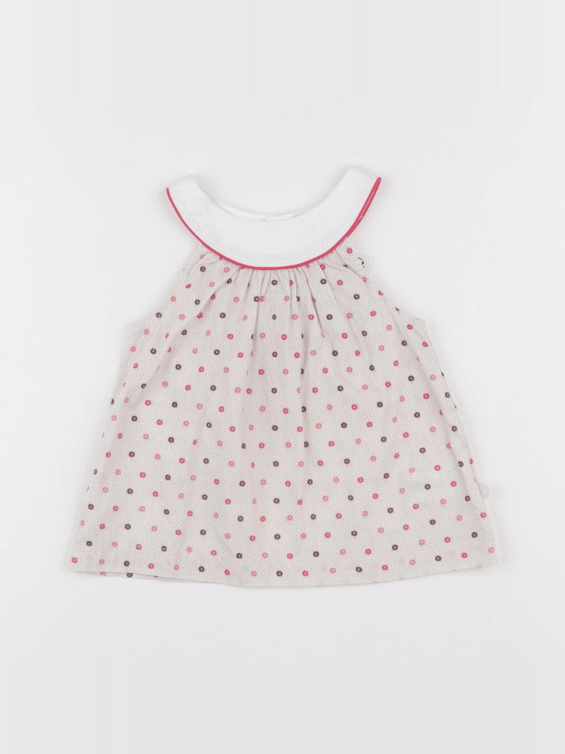 Obaïbi - blouse beige - 6 mois