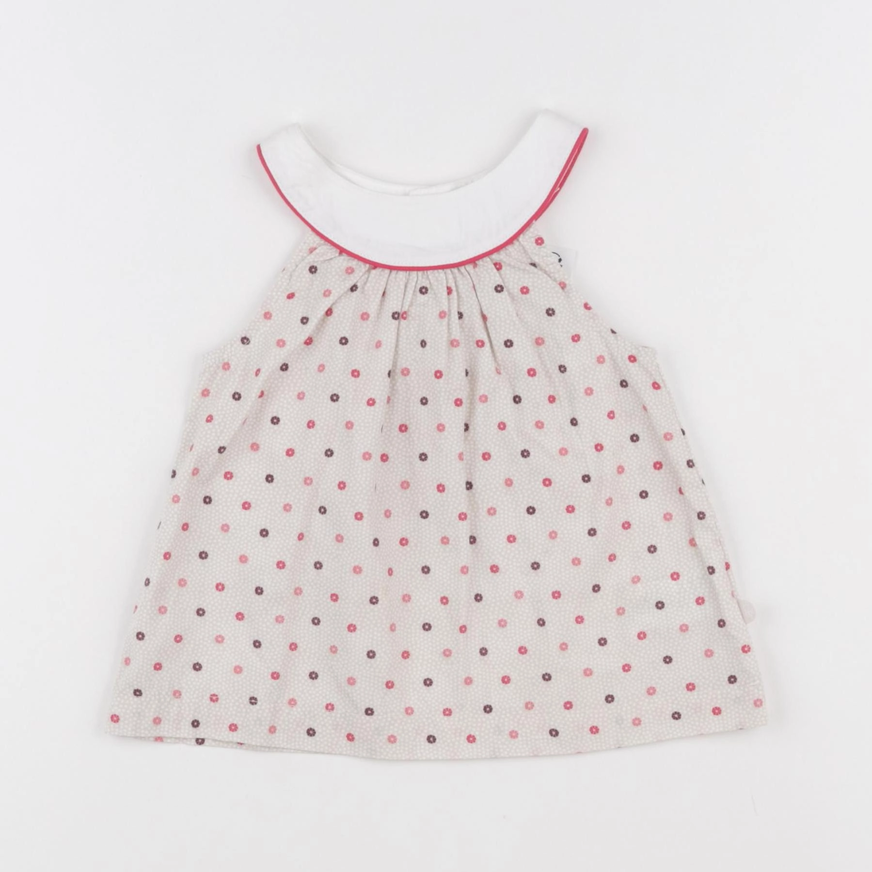 Obaïbi - blouse beige - 6 mois