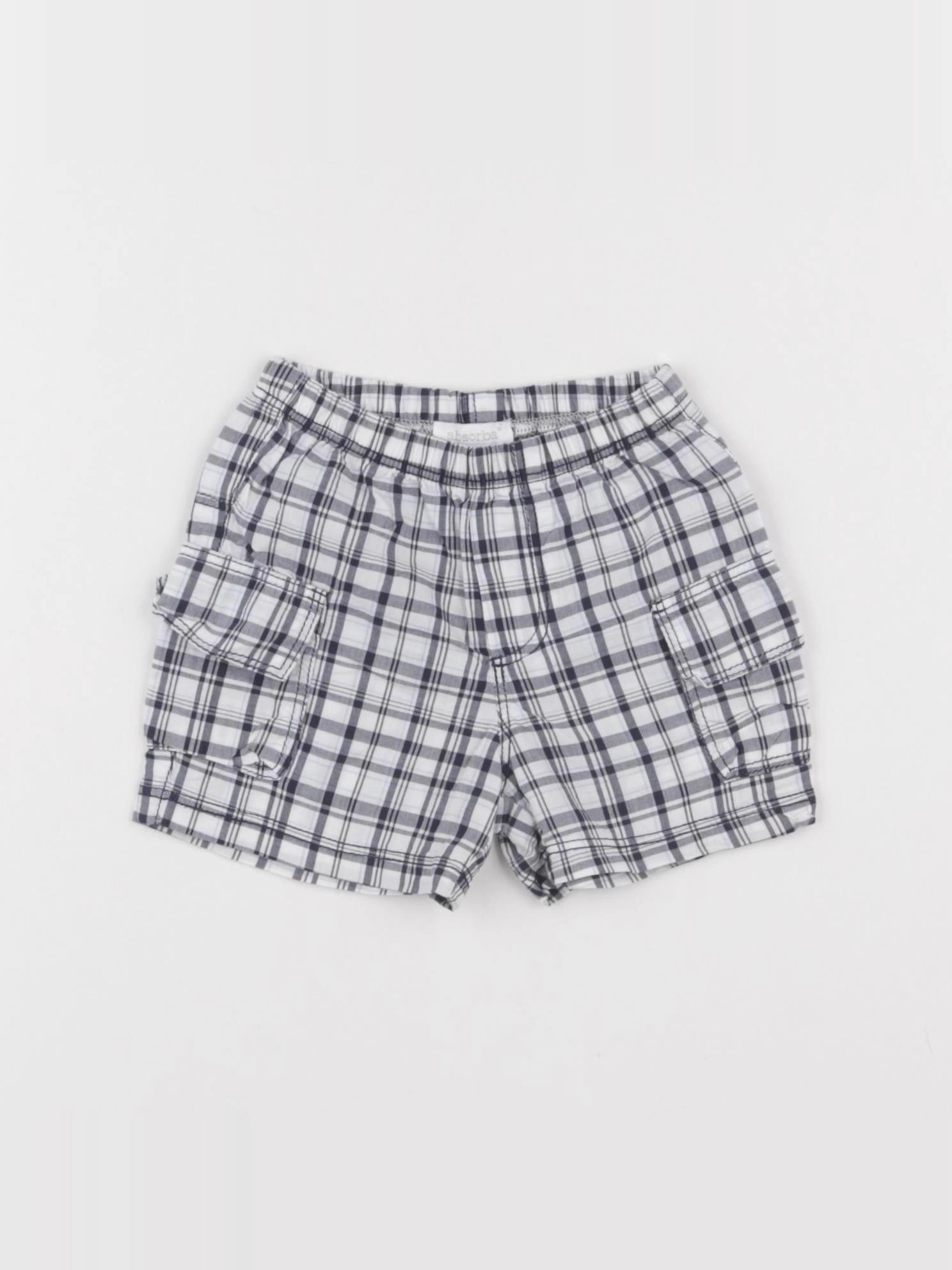 Absorba - short noir - 6 mois