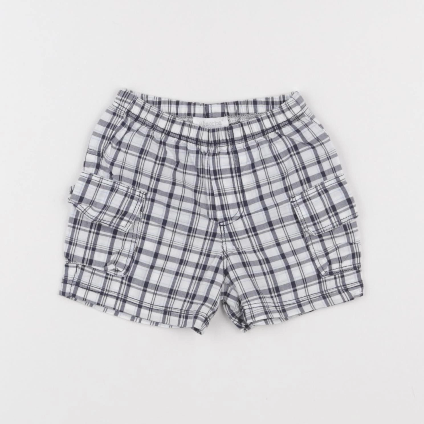 Absorba - short noir - 6 mois