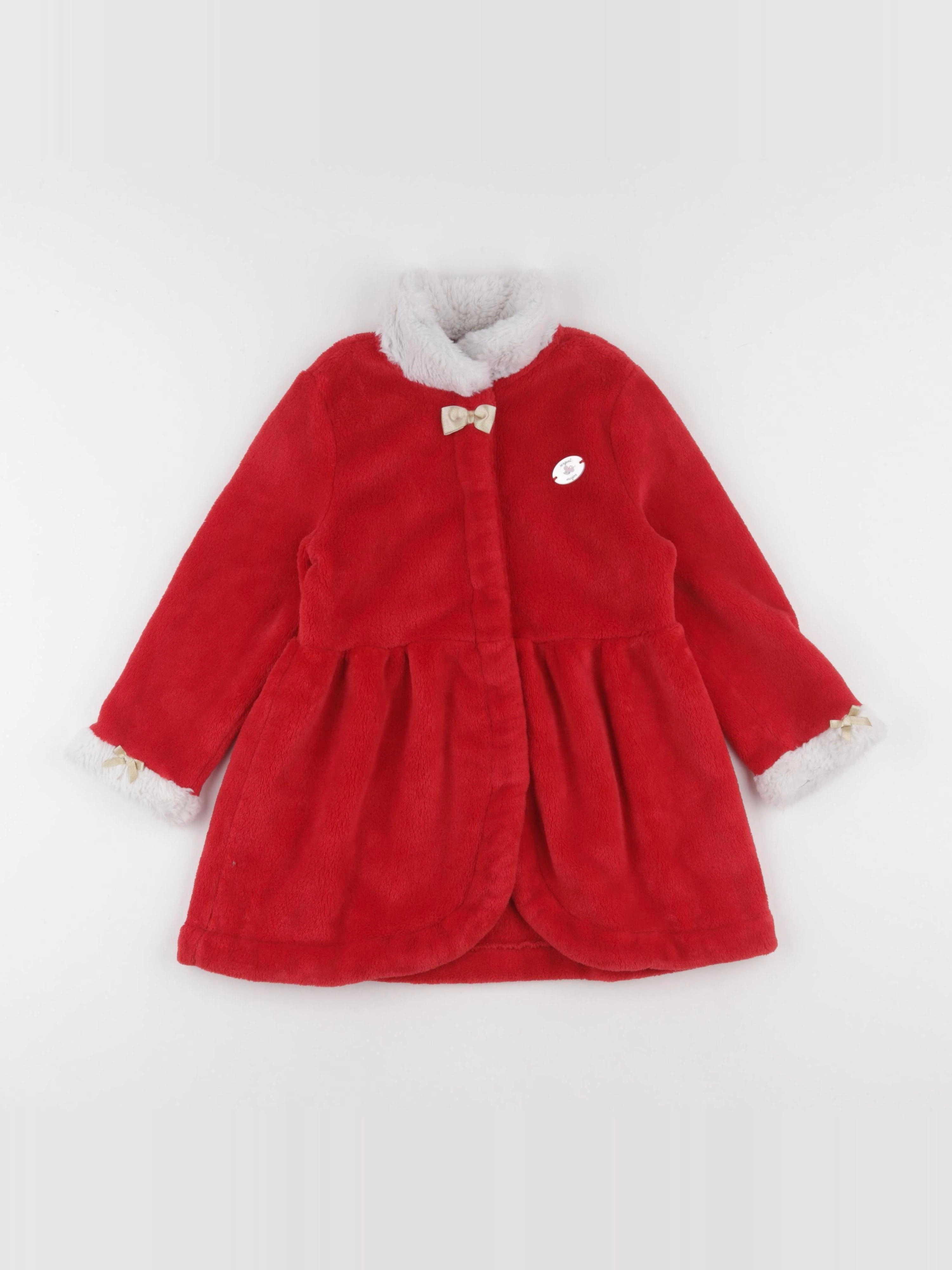 Sergent Major - robe de chambre rouge - 4/5 ans