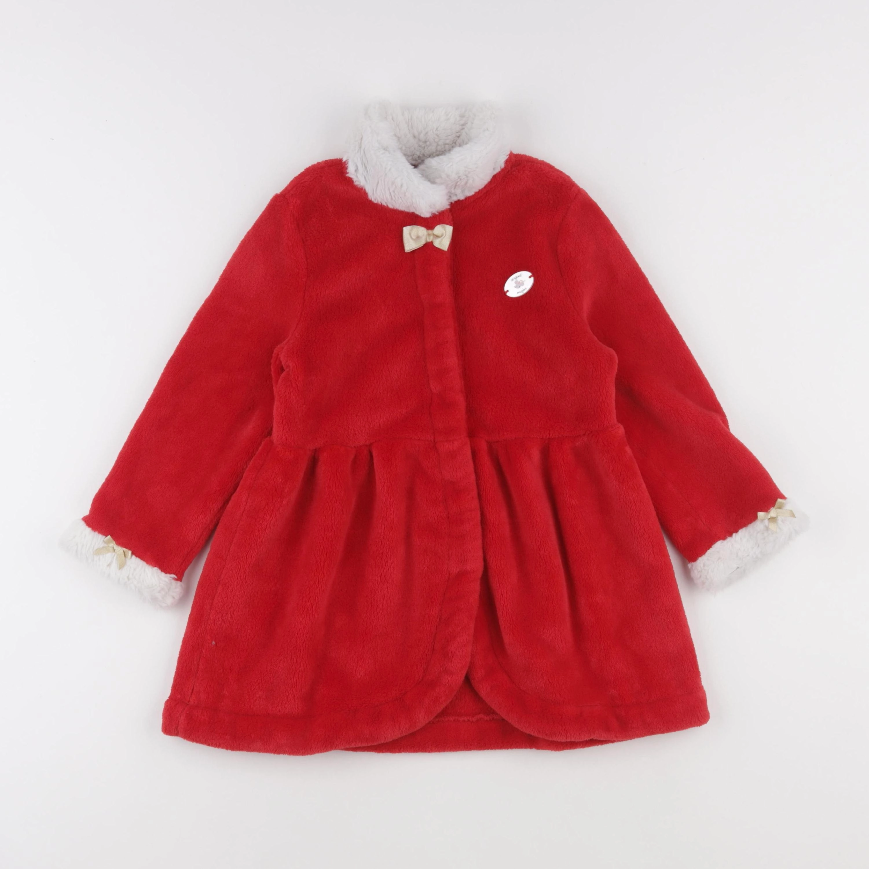 Sergent Major - robe de chambre rouge - 4/5 ans