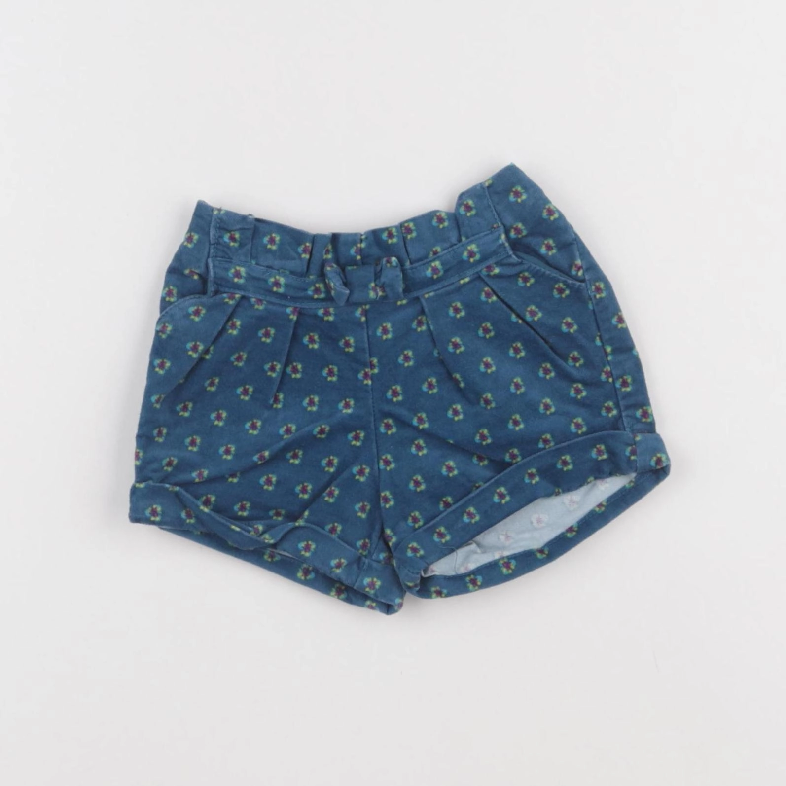 DPAM - short bleu - 3 mois
