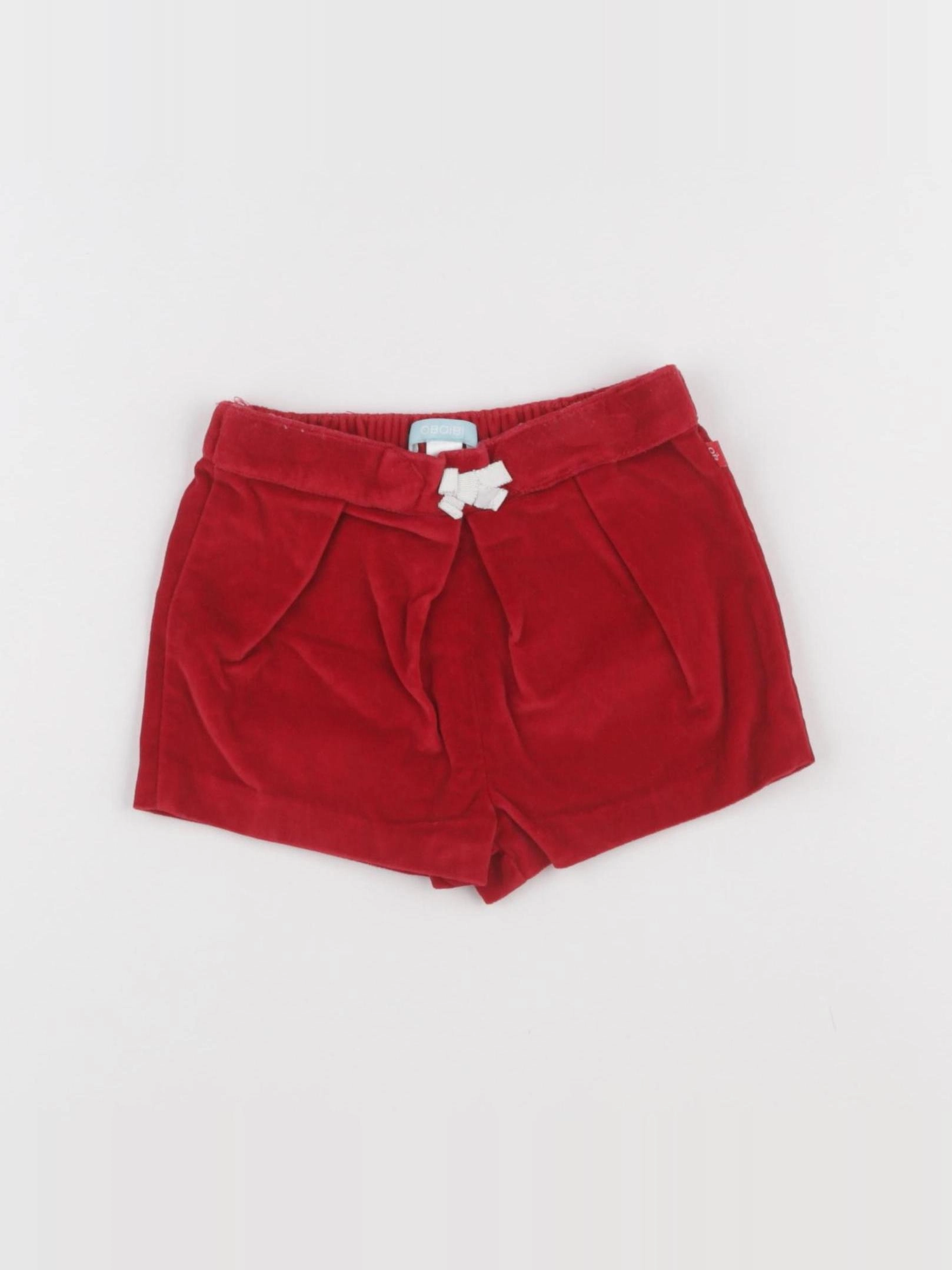 Obaïbi - short rouge - 6 mois