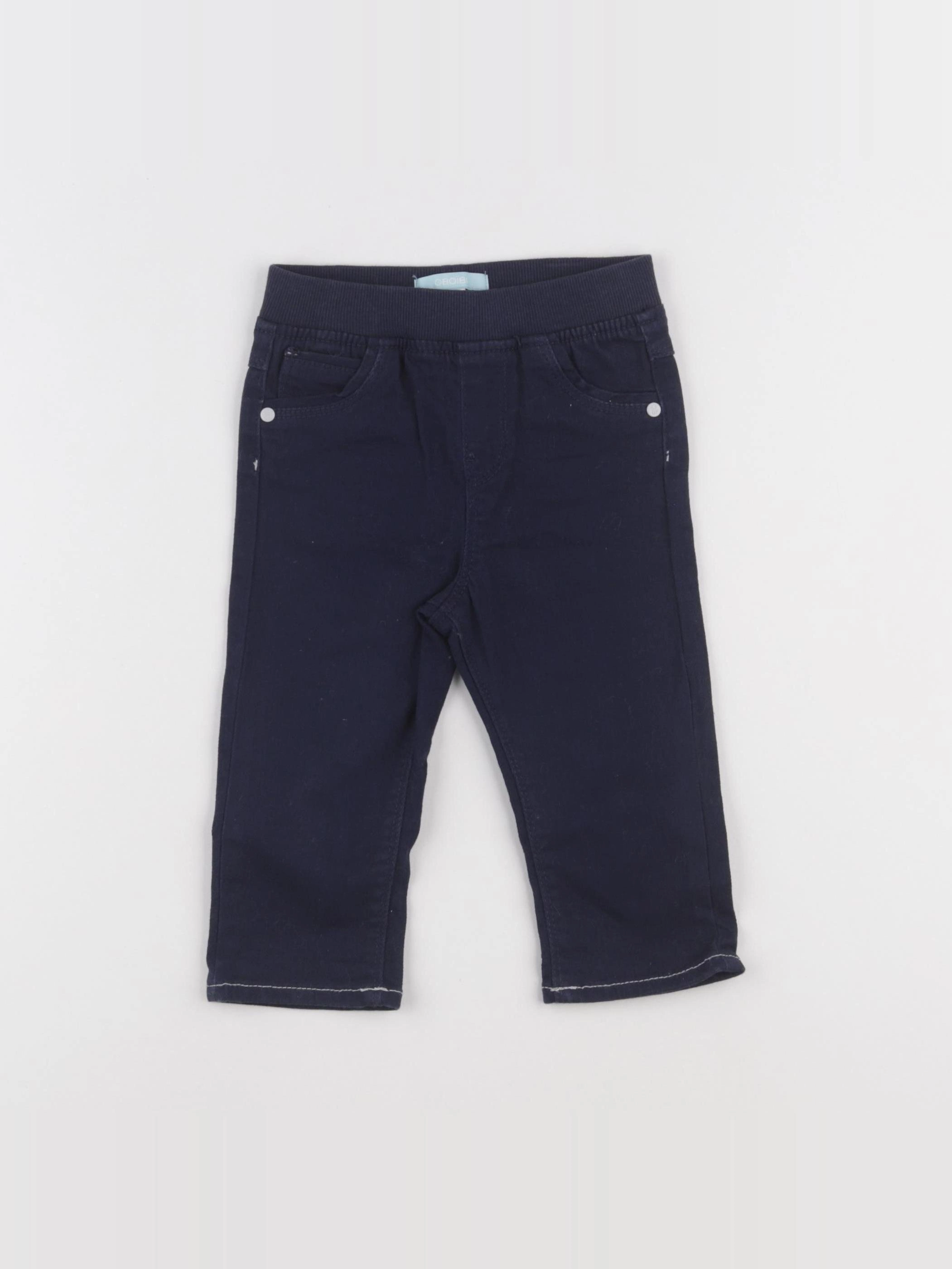 Obaïbi - jean bleu - 12 mois