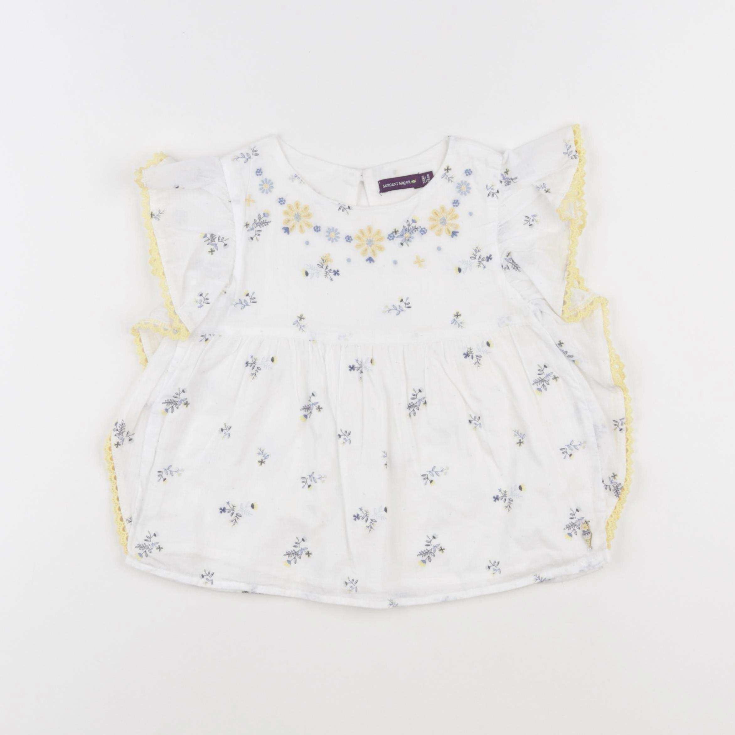 Sergent Major - blouse blanc - 3 ans
