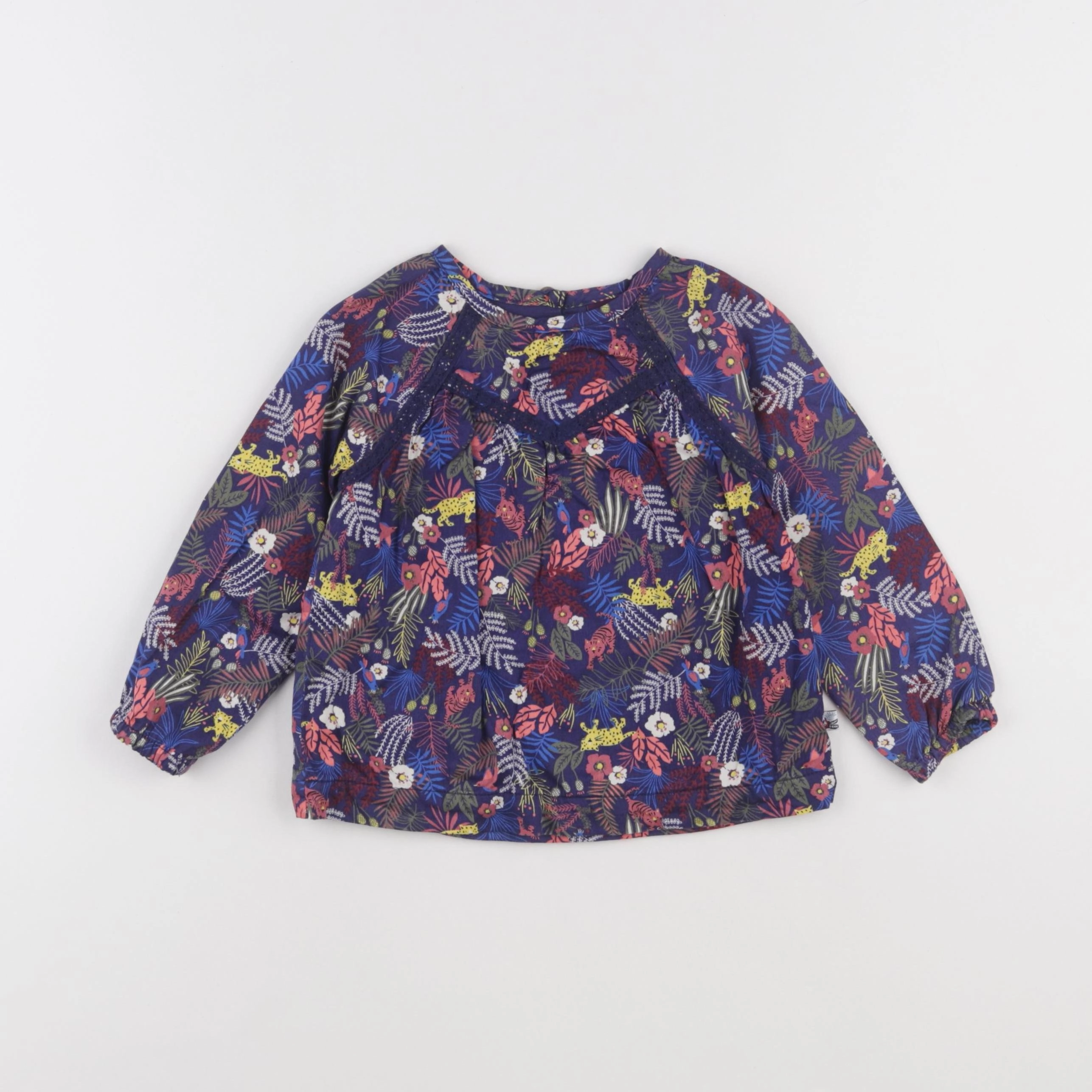 Sergent Major - blouse bleu - 2 ans