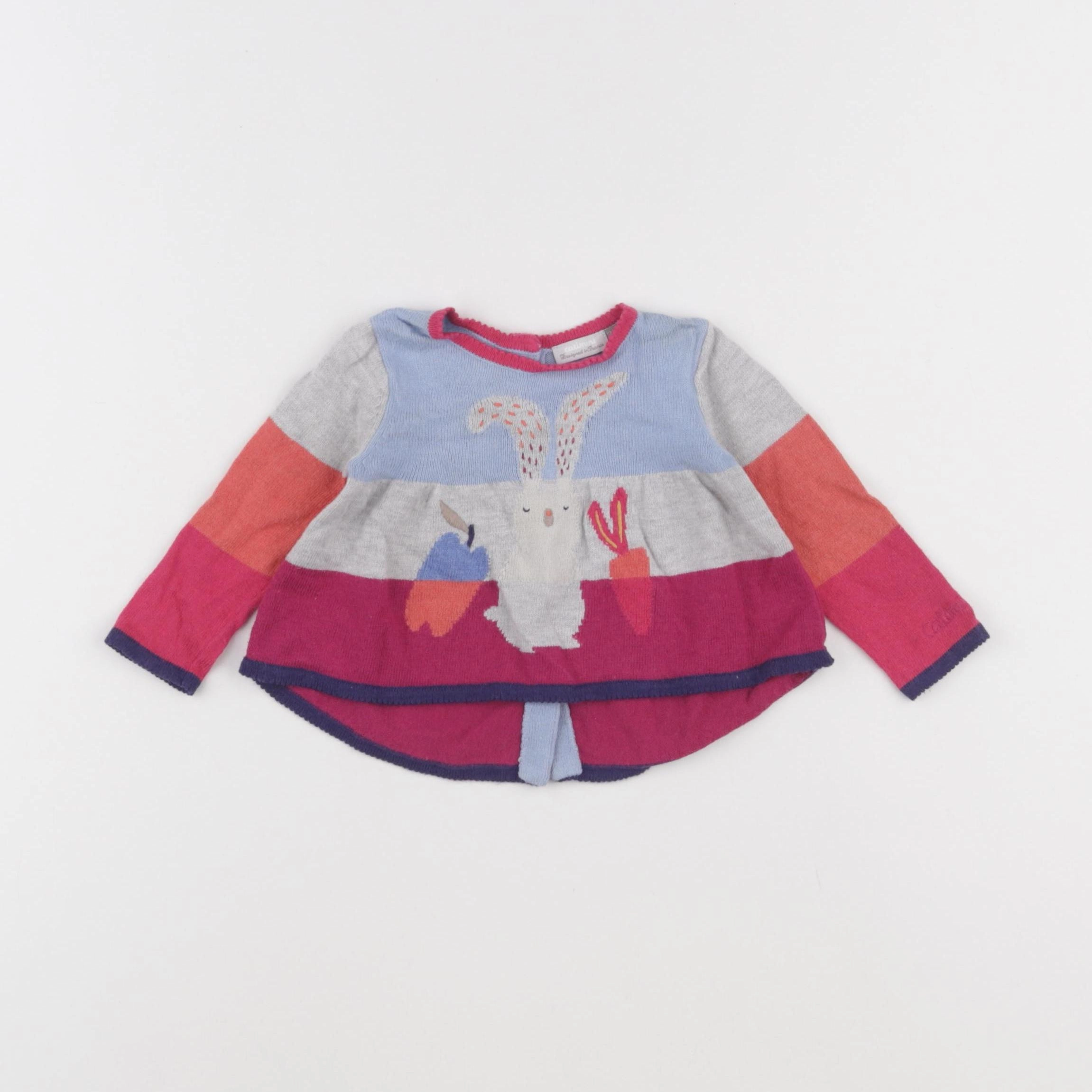 Catimini - pull rose - 3 mois