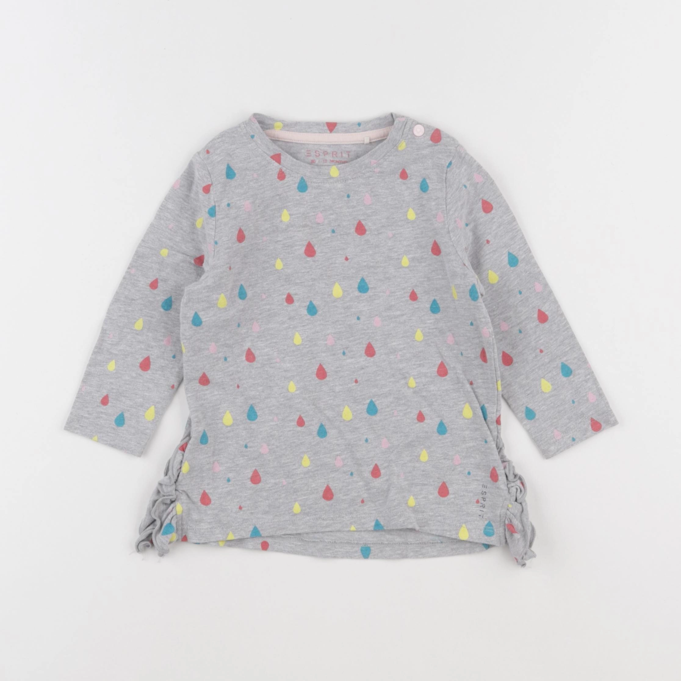 Esprit - tee-shirt gris - 12 mois
