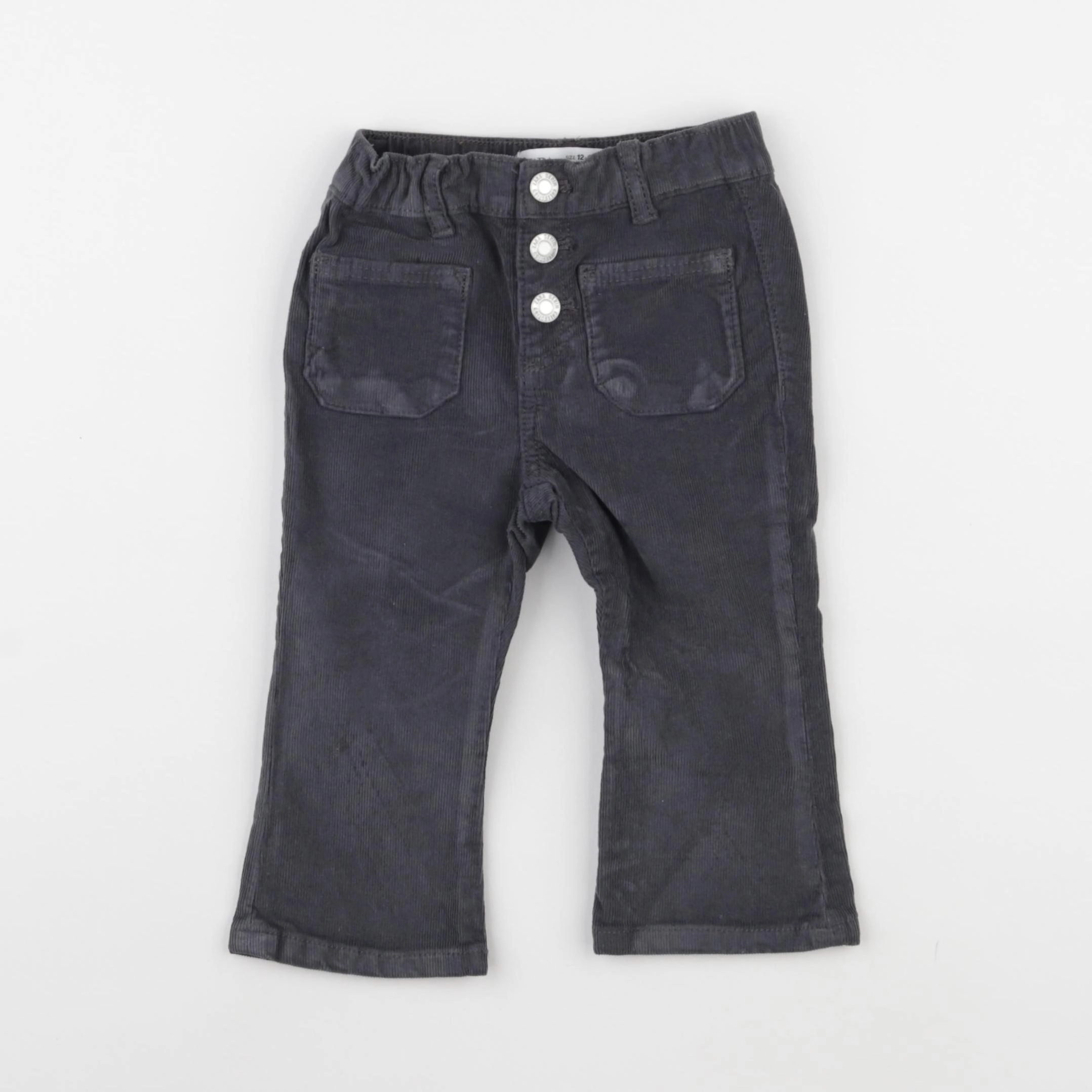 Zara - pantalon gris - 12/18 mois