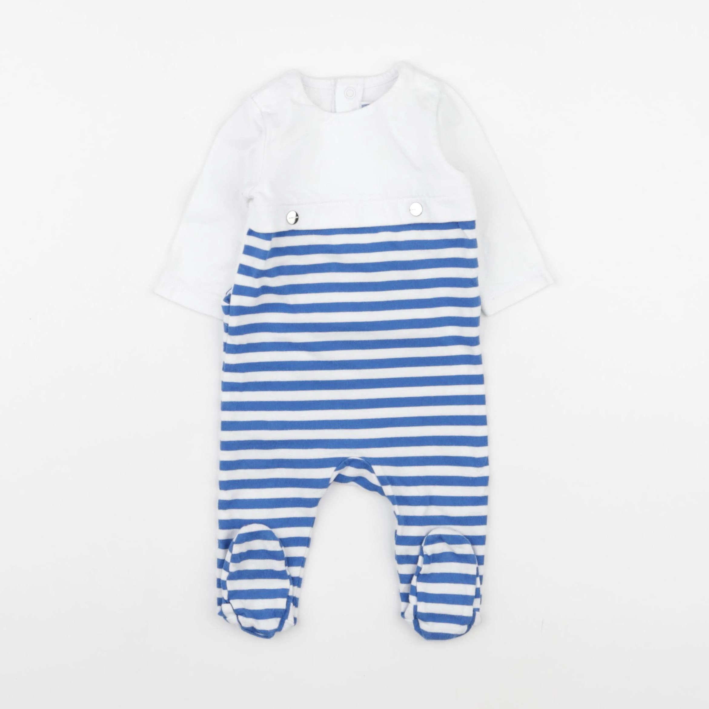 Jacadi - pyjama coton blanc - 3 mois
