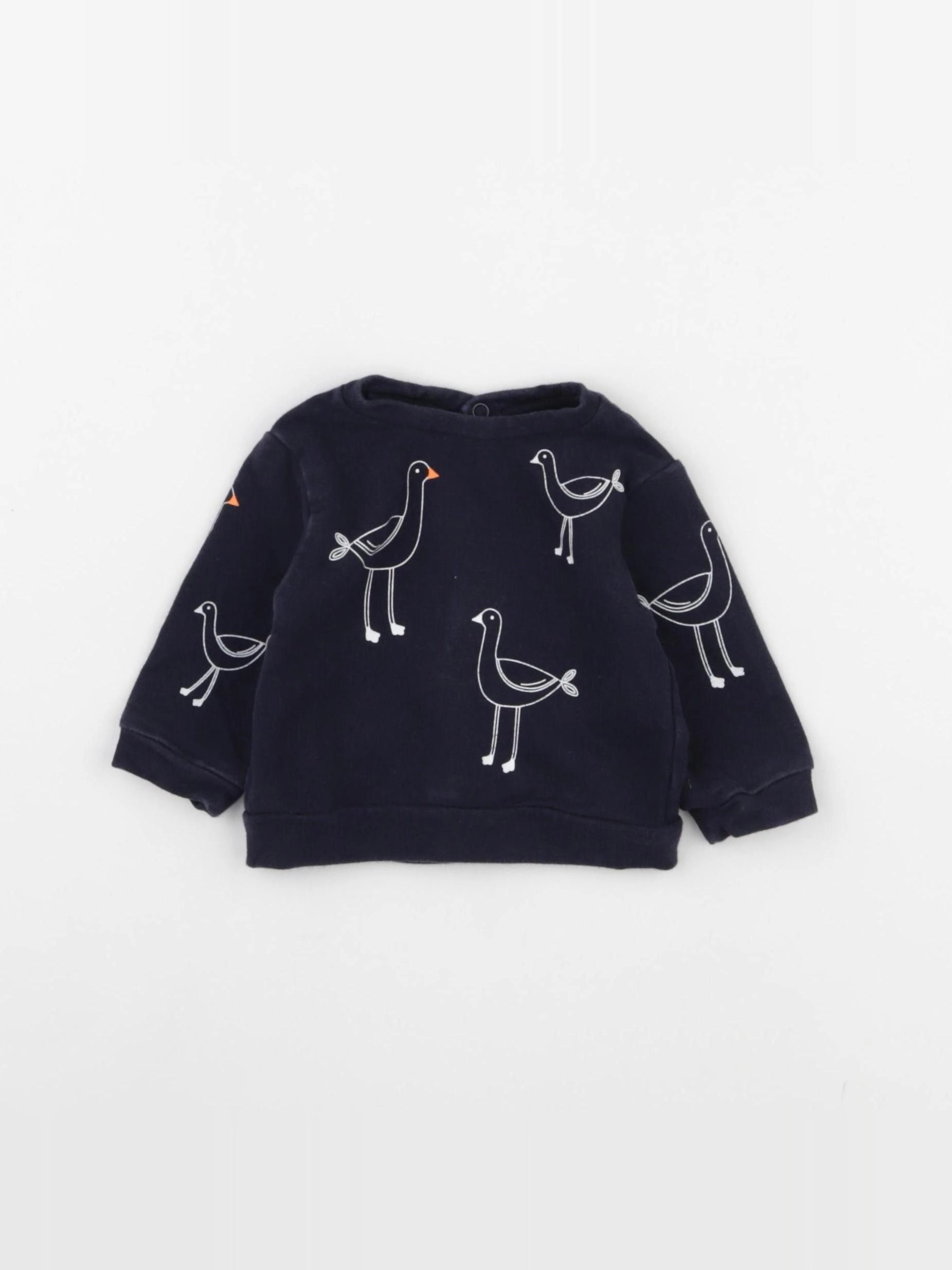 Jacadi - sweat bleu - 3 mois