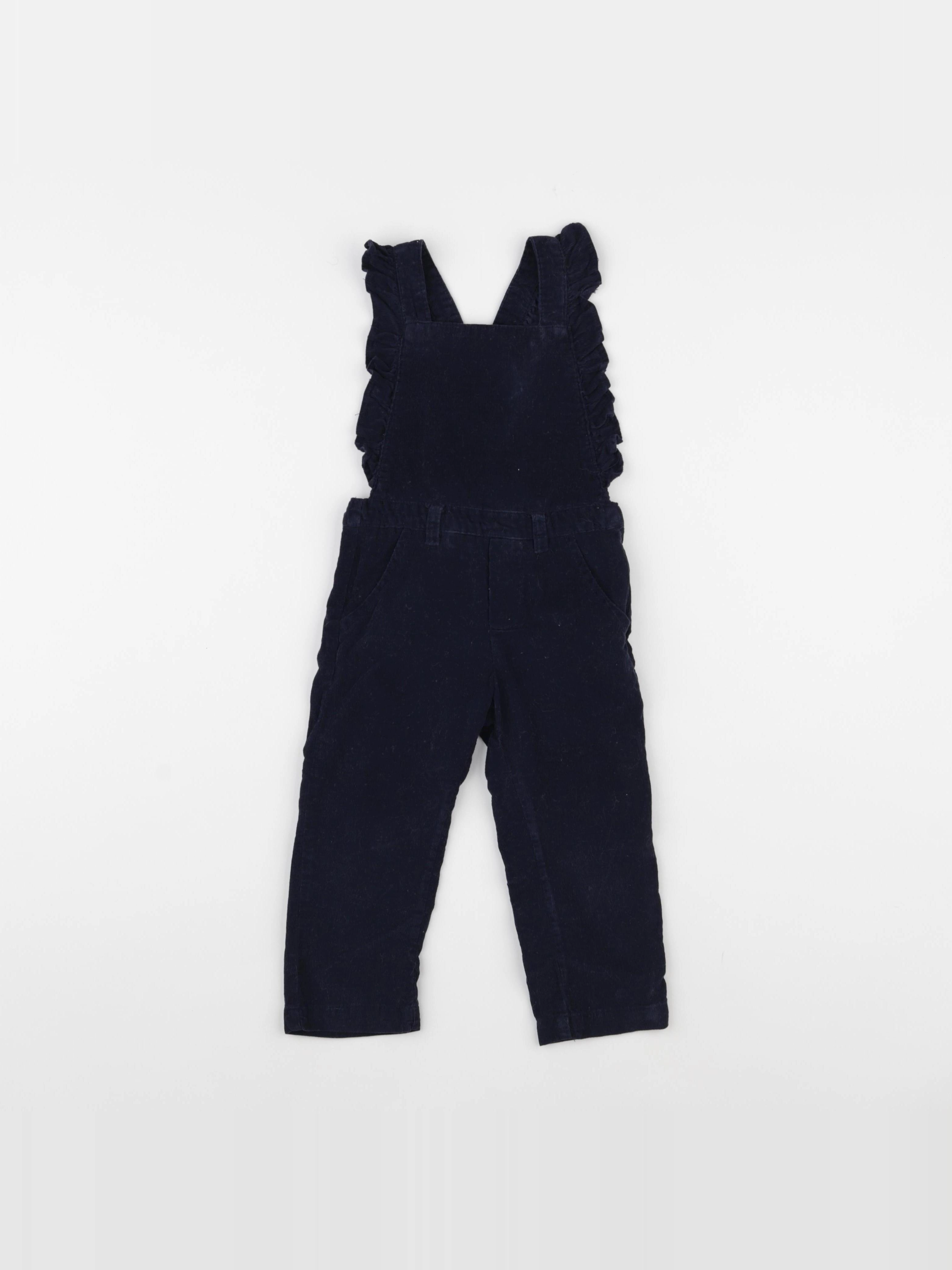 Vertbaudet - combinaison bleu - 2 ans