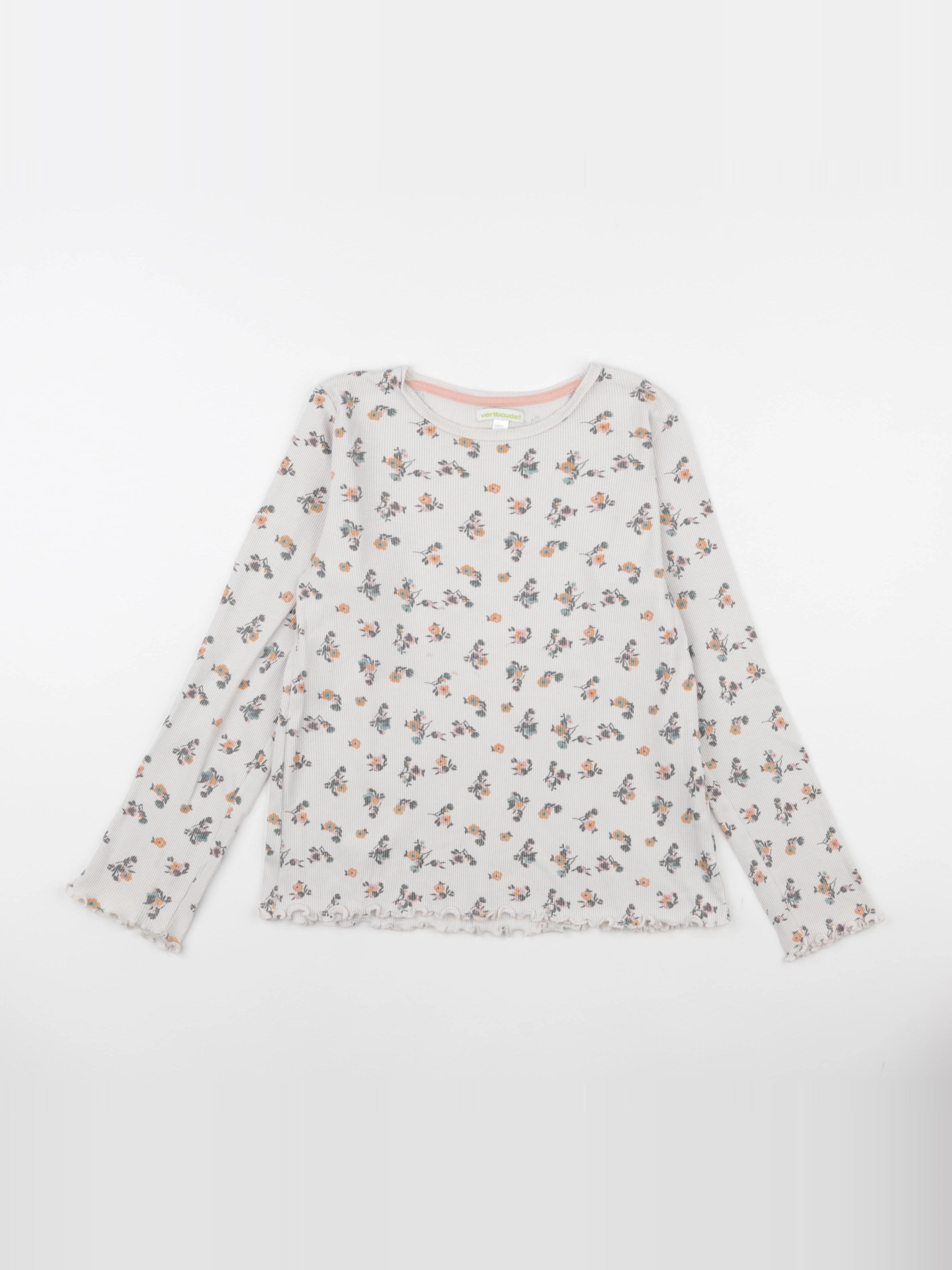 Vertbaudet - tee-shirt blanc - 10 ans